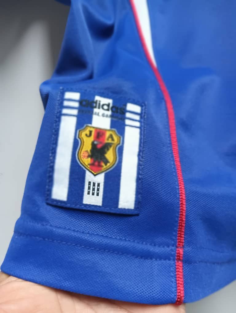 Adidas × Vintage Vintage 90s jfa japan national jersey Size US M / EU 48-50 / 2 - 4 Thumbnail