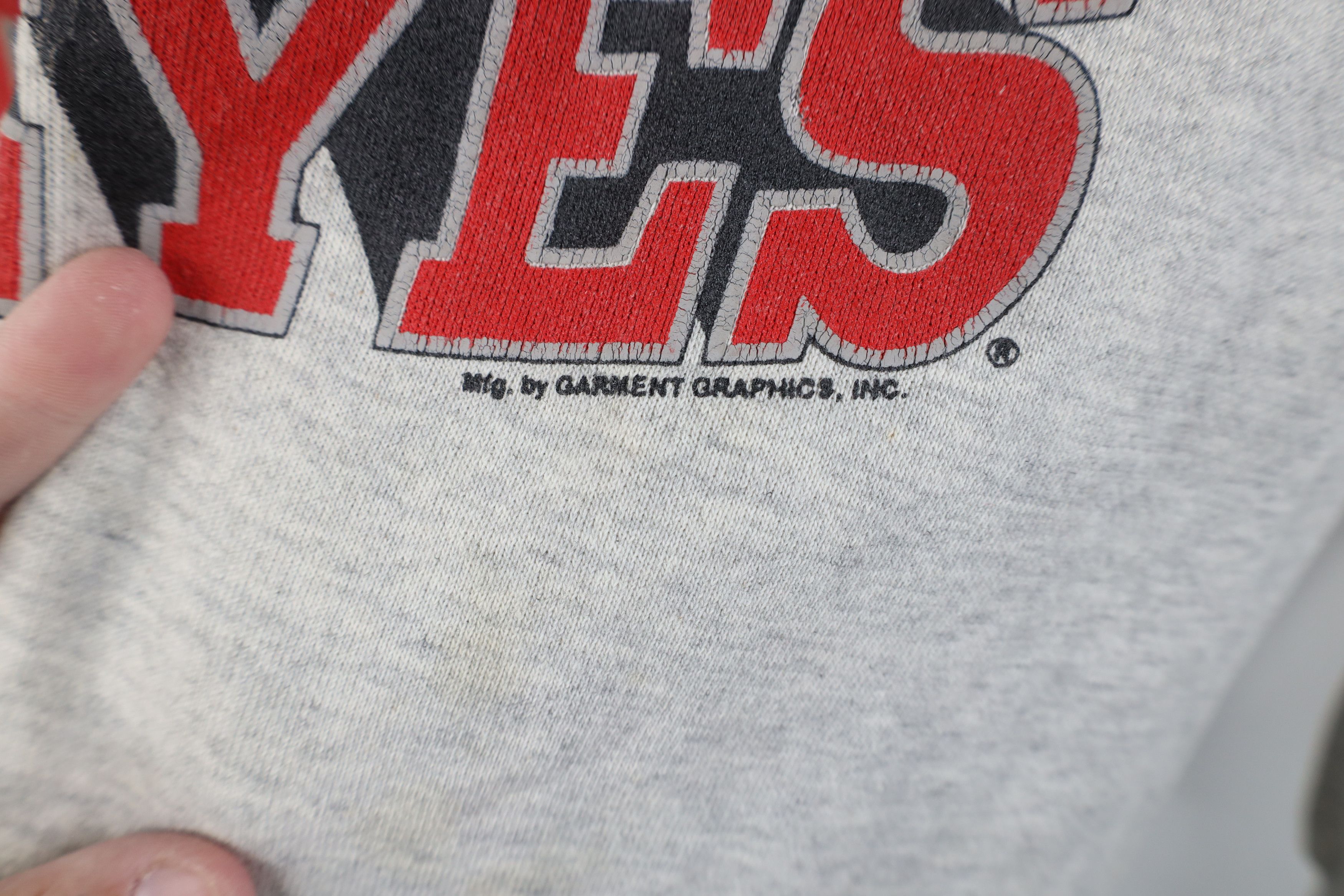 Vintage Vintage 90s Spell Out Ohio State University Sweatshirt USA Size US XXL / EU 58 / 5 - 7 Thumbnail