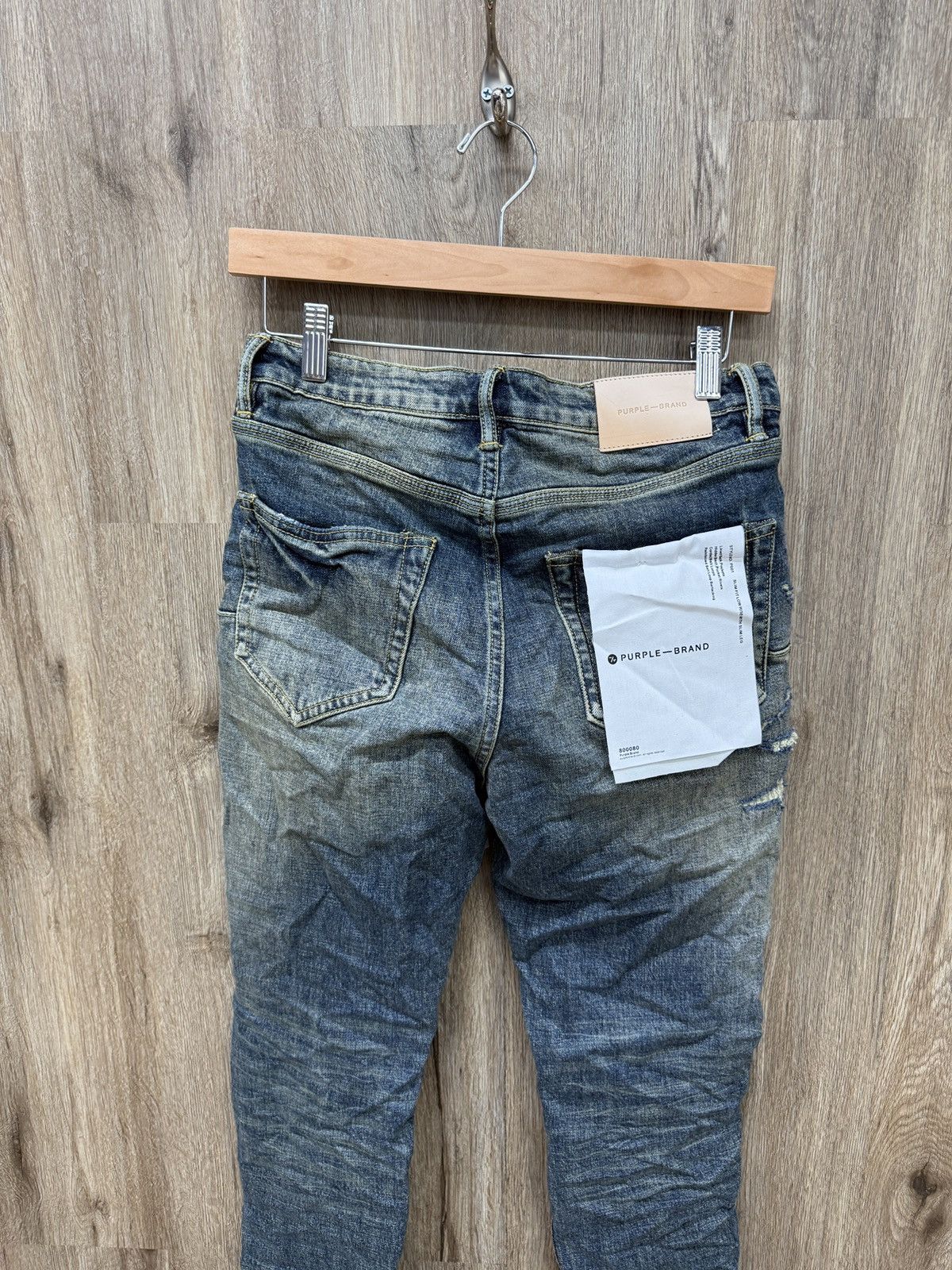 Purple Purple Brand Blue Denim Jeans Size US 29 - 8 Thumbnail