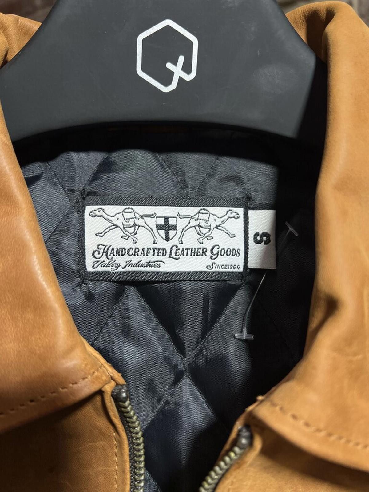 Vale Vale State Brown Leather Jacket Sz. S Size ONE SIZE - 3 Thumbnail