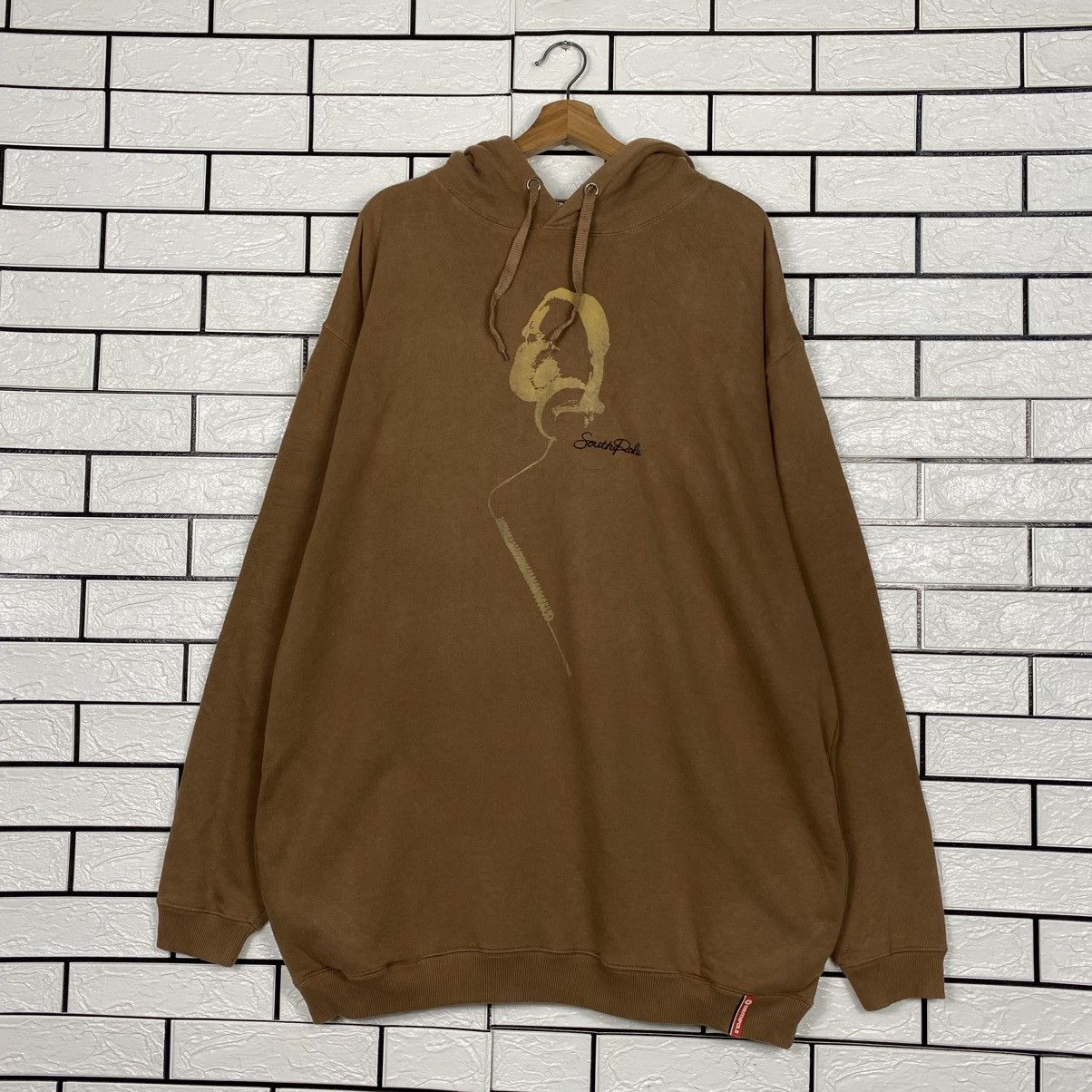 Japanese Brand Vintage Hoodie Southpole Big Logo Biker Punk Size US XXL / EU 58 / 5 - 13 Thumbnail