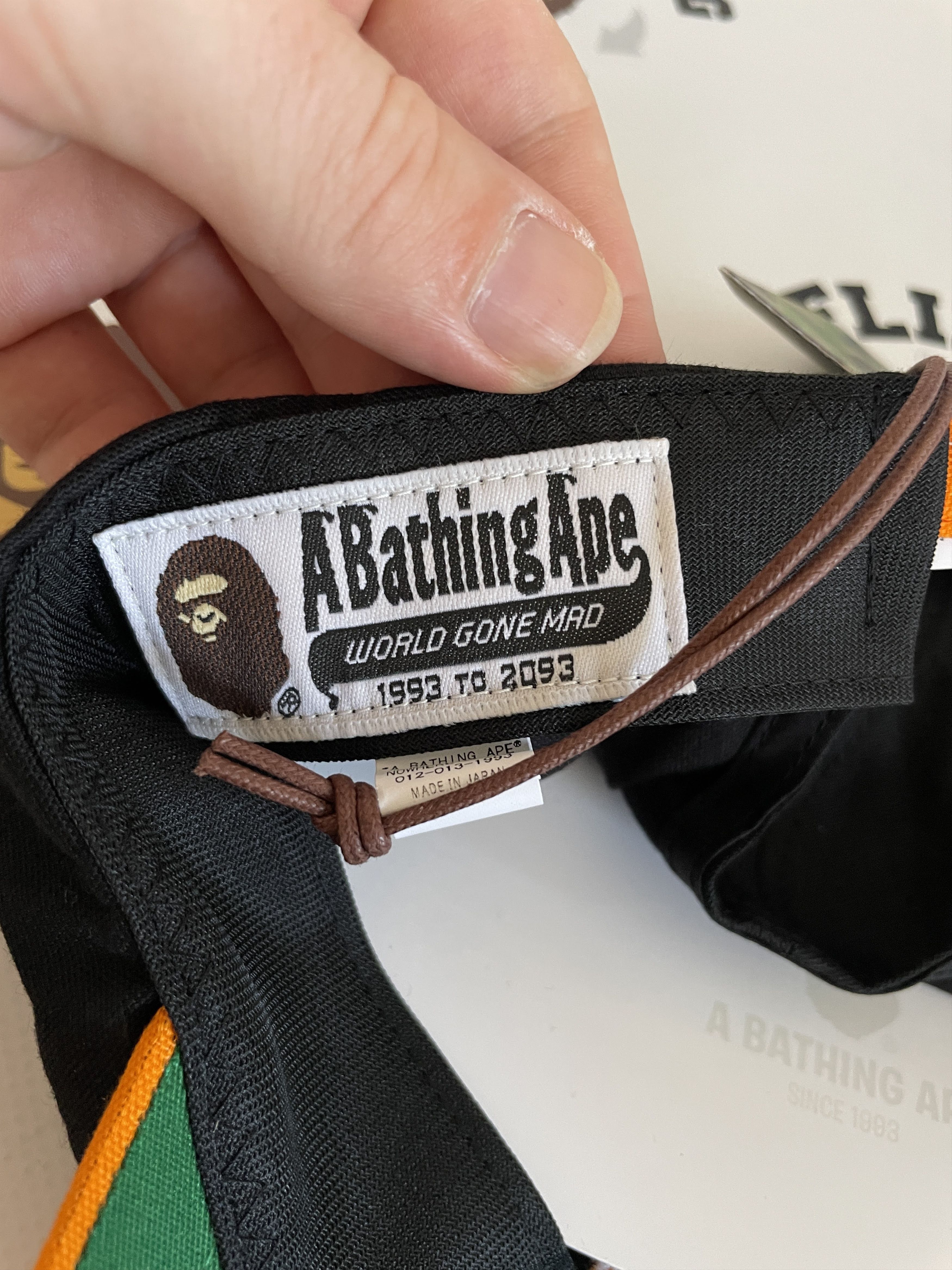 Bape BAPE COLLEGE PANEL CAP Size ONE SIZE - 10 Thumbnail