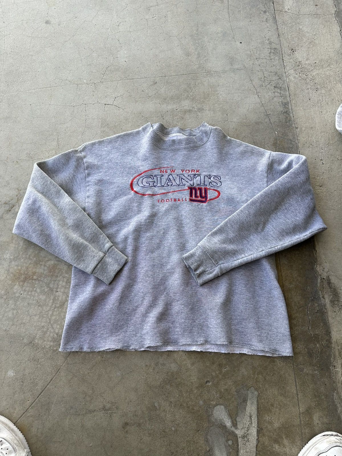 NFL Vintage 80s NFL insane New York Giants crewneck embroidered Size US L / EU 52-54 / 3 - 2 Thumbnail