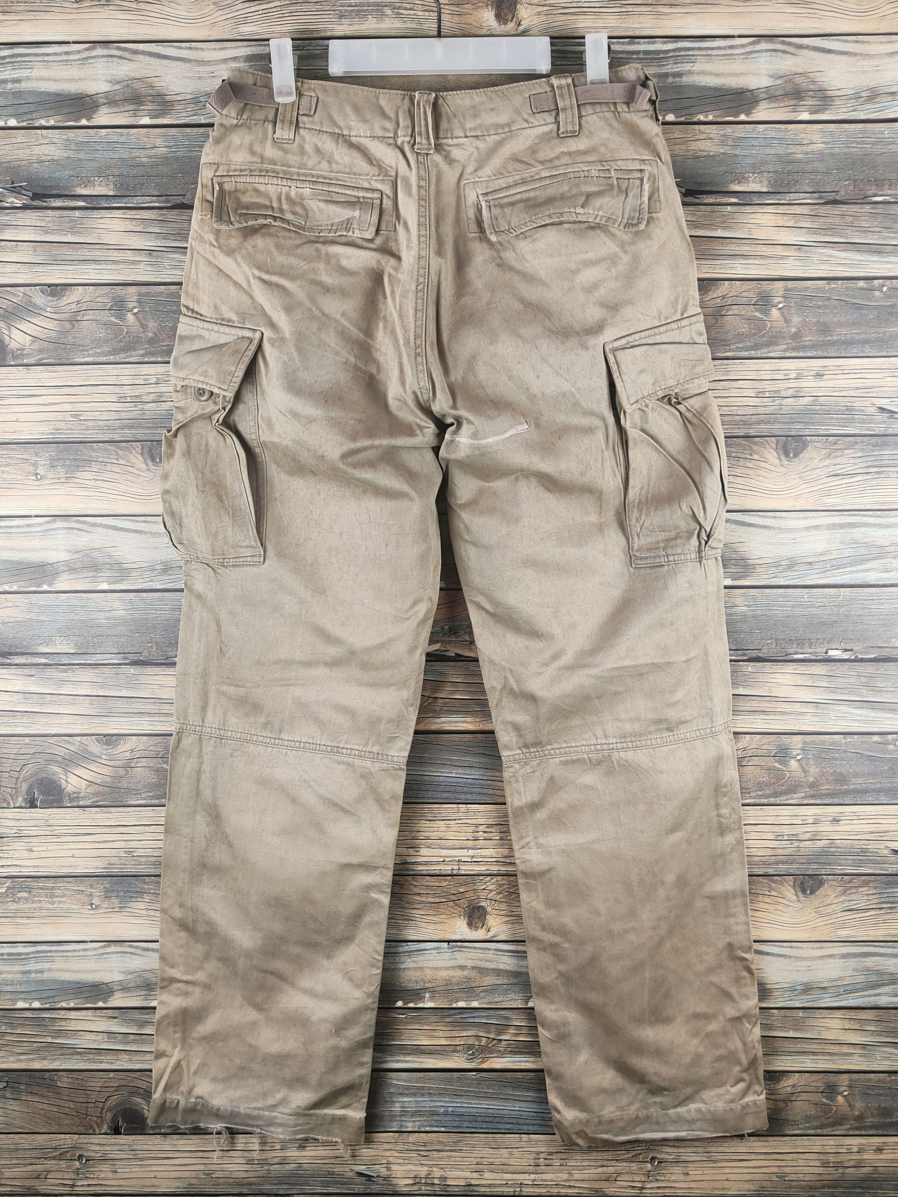 Avirex DL Avirex Beige Multipocket Cargo Pants #46-864 Size US 30 / EU 46 - 7 Thumbnail