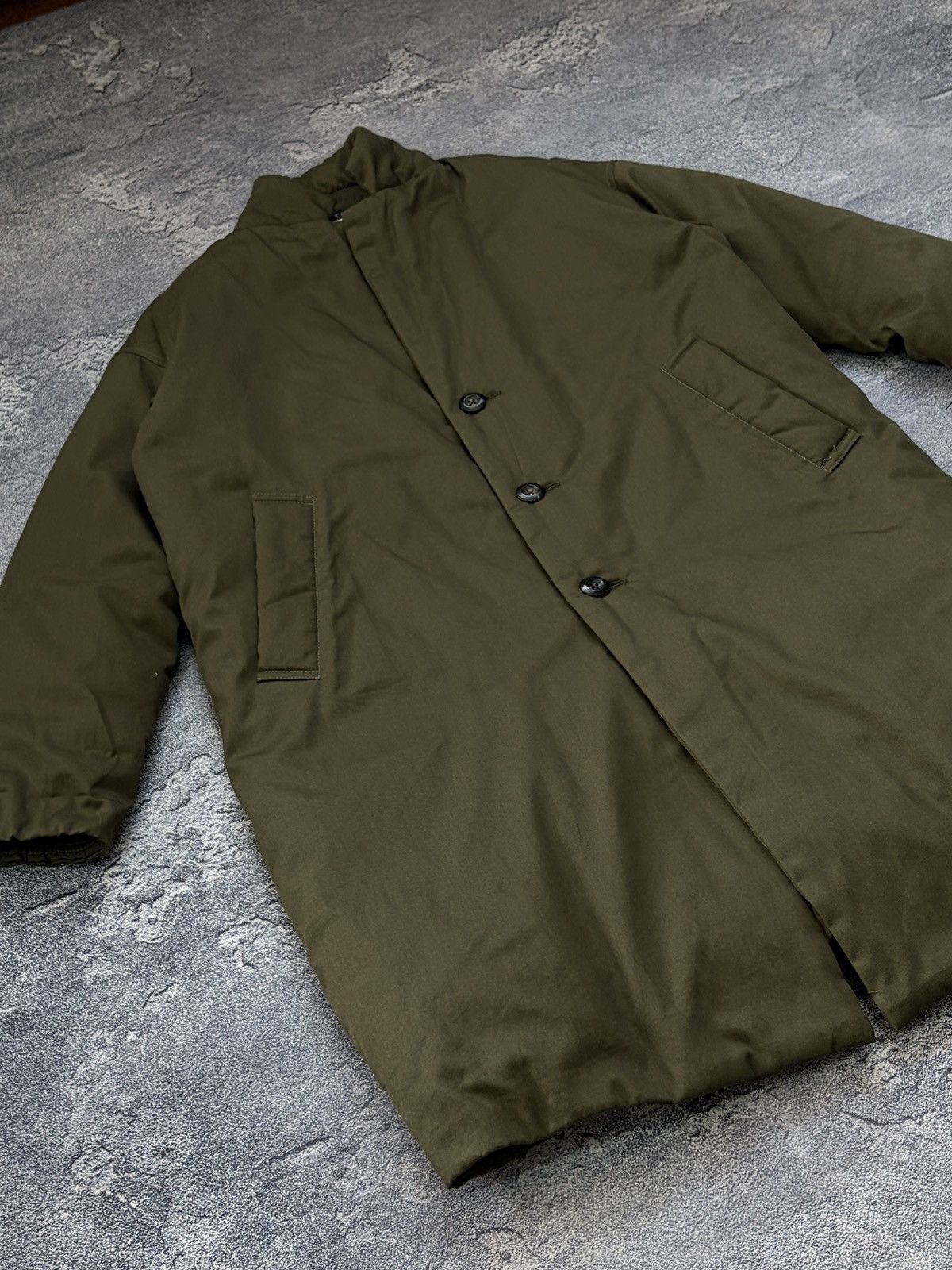 Japanese Brand The Loft Labo Olive Green Down Coat Made in Japan 1/Small Size US S / EU 44-46 / 1 - 10 Thumbnail