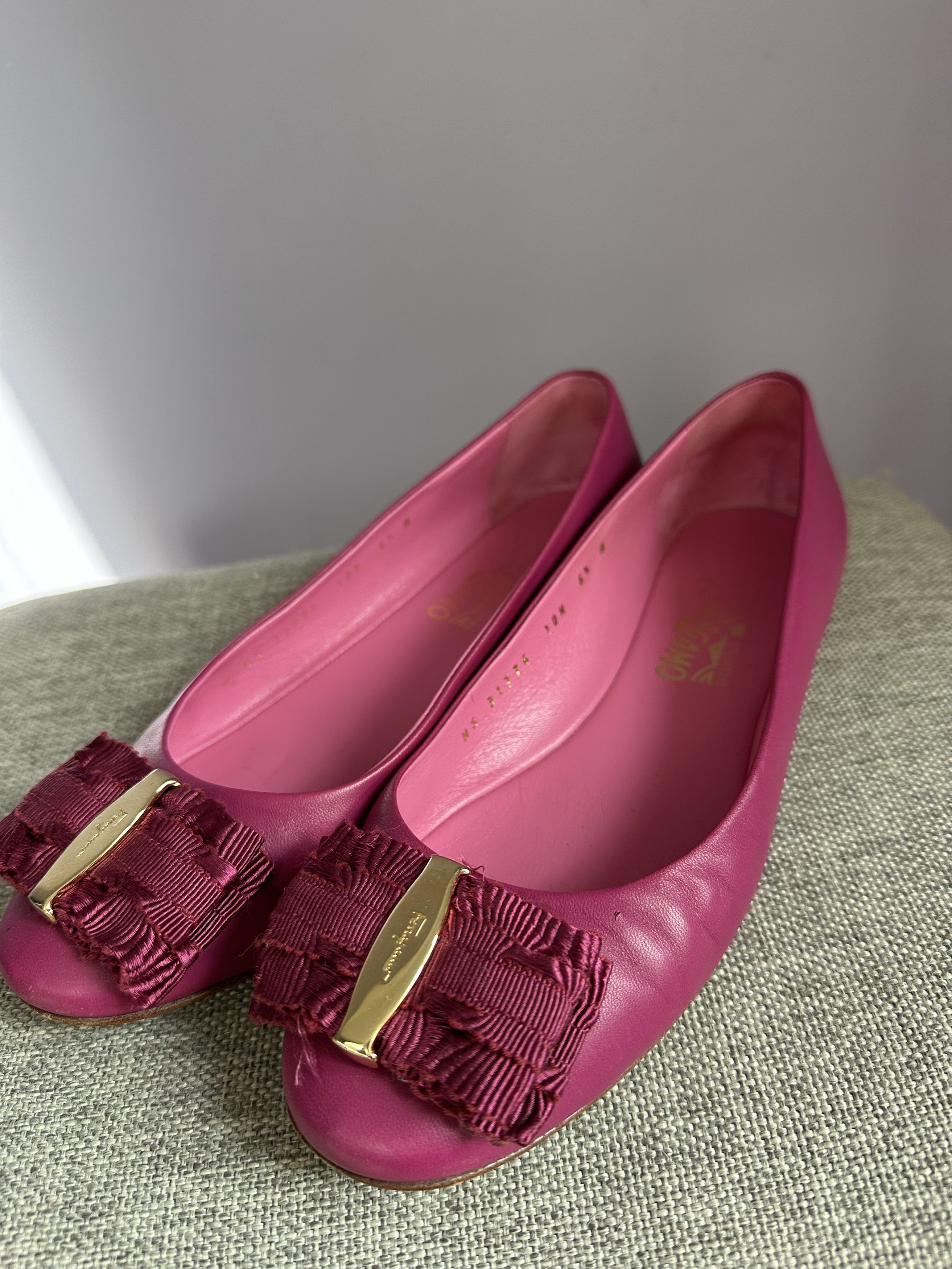 Salvatore Ferragamo Salvatore Ferragamo vera ballet flat Size US 6.5 / IT 36.5 - 3 Thumbnail