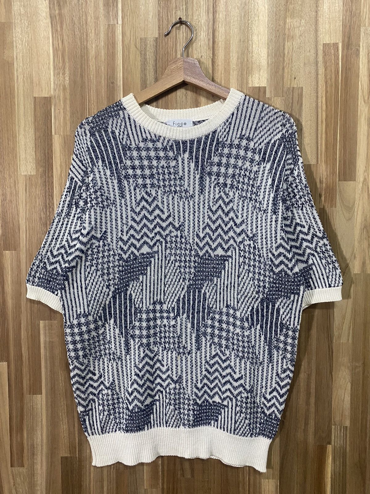 If Six Was Nine × Le Grande Bleu (L.G.B.) × Yoshiyuki Konishi Yoshiyuki Konishi If Six Was Nine LGB style Knitwear Size US L / EU 52-54 / 3 - 1 Thumbnail