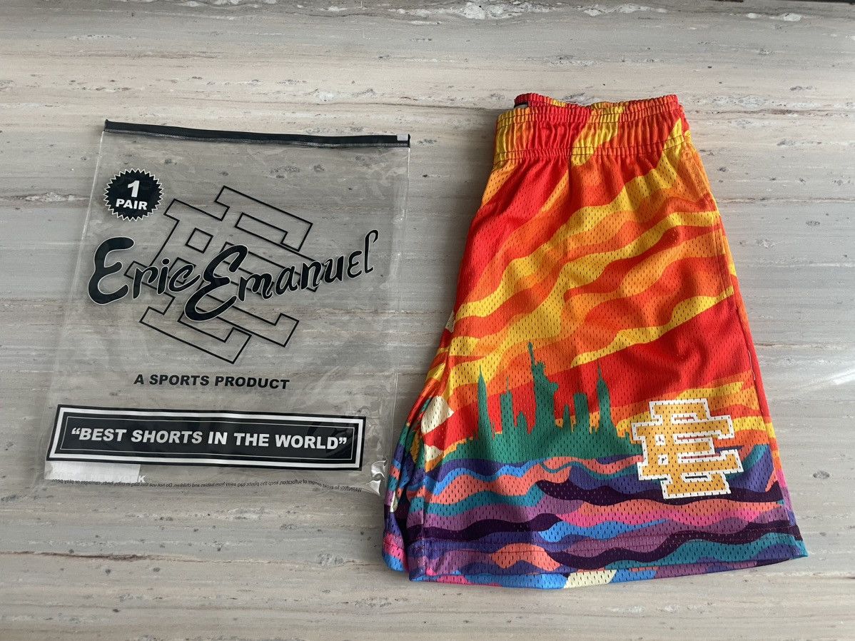 ウェア Eric Emanuel EE Basic Short NY Sunshine Eric Emanuel EE Basic Short New York Sunshine Size XL | eBay