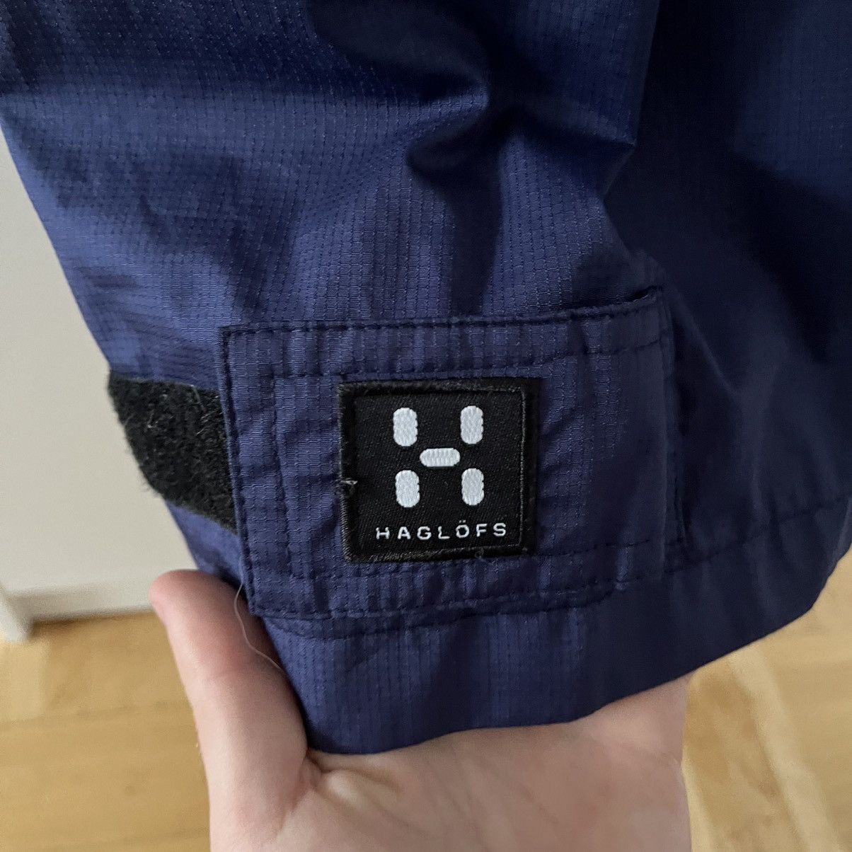 Haglofs Vintage Haglöfs Track Membrane Blue Pants Waterproof Outdoor Size US 36 / EU 52 - 5 Thumbnail