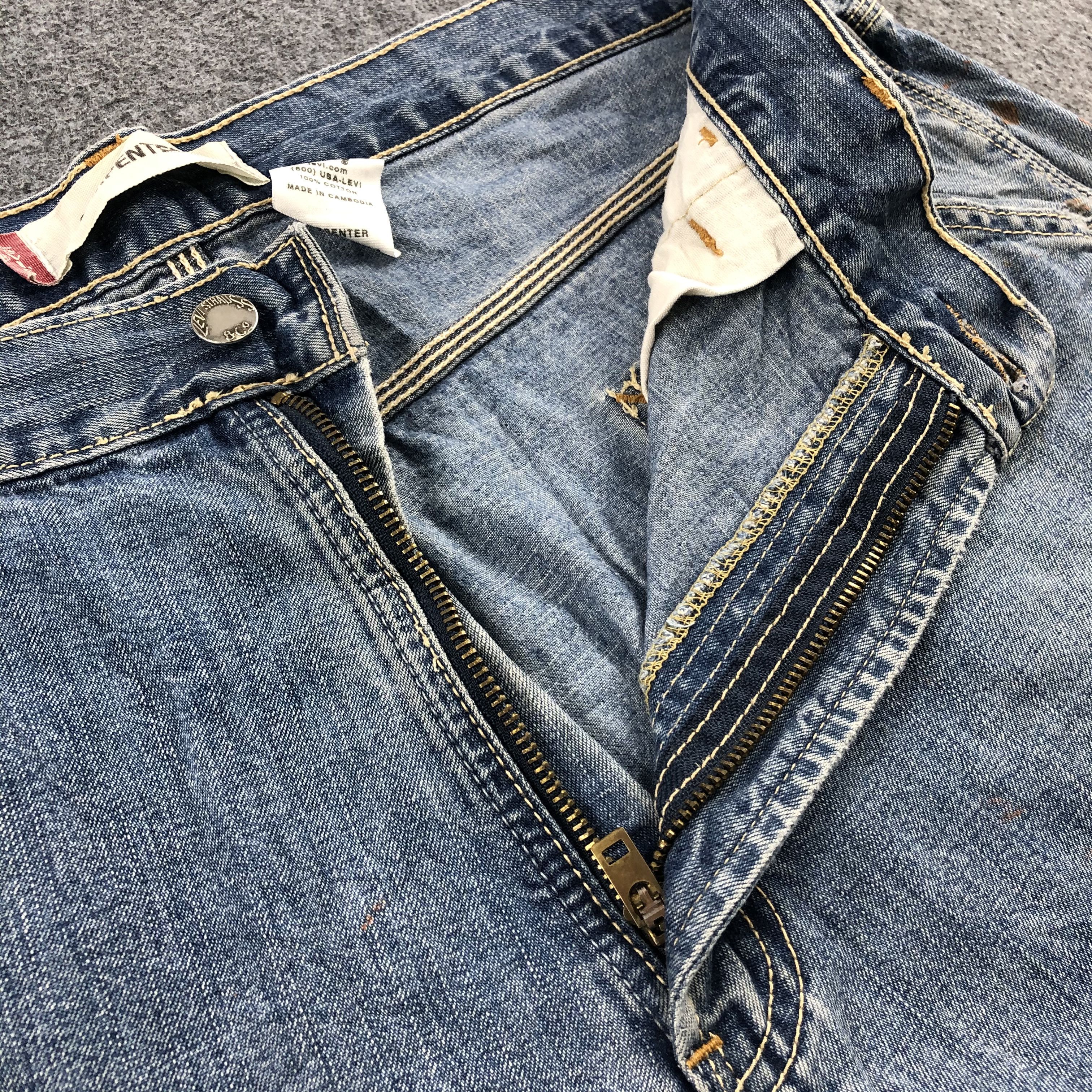 Levi's × Vintage Vintage Distress Levis Carpenter Jeans-JM1227 Size US 38 / EU 54 - 9 Thumbnail