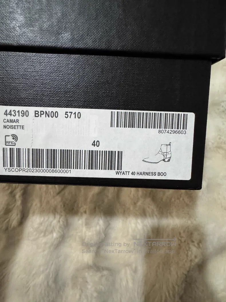 Saint Laurent Paris Saint Laurent Paris Suede Chelsea Boots with Buckle Size US 7 / EU 40 - 9 Thumbnail