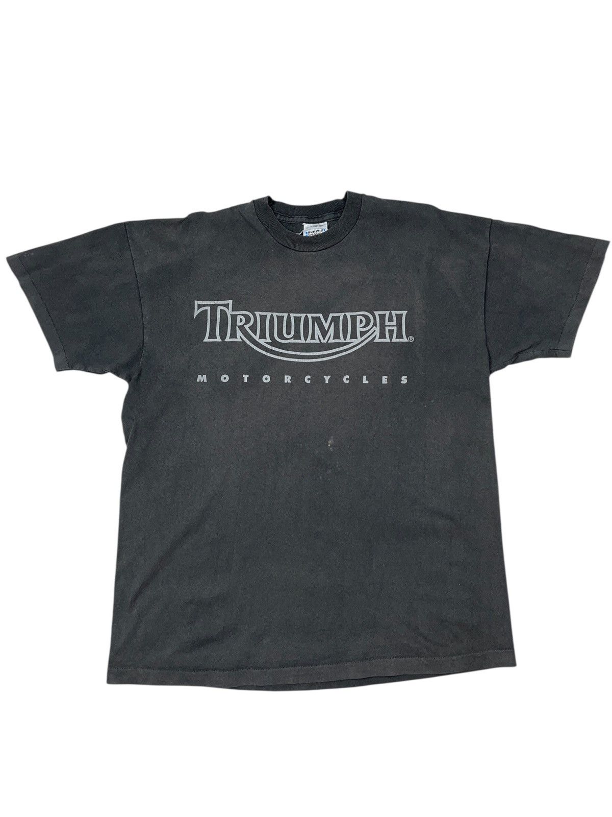 West Coast Choppers Vintage 90s Triumph Motorcycles Sun Faded T-shirt Harley Size US XL / EU 56 / 4 - 1 Thumbnail