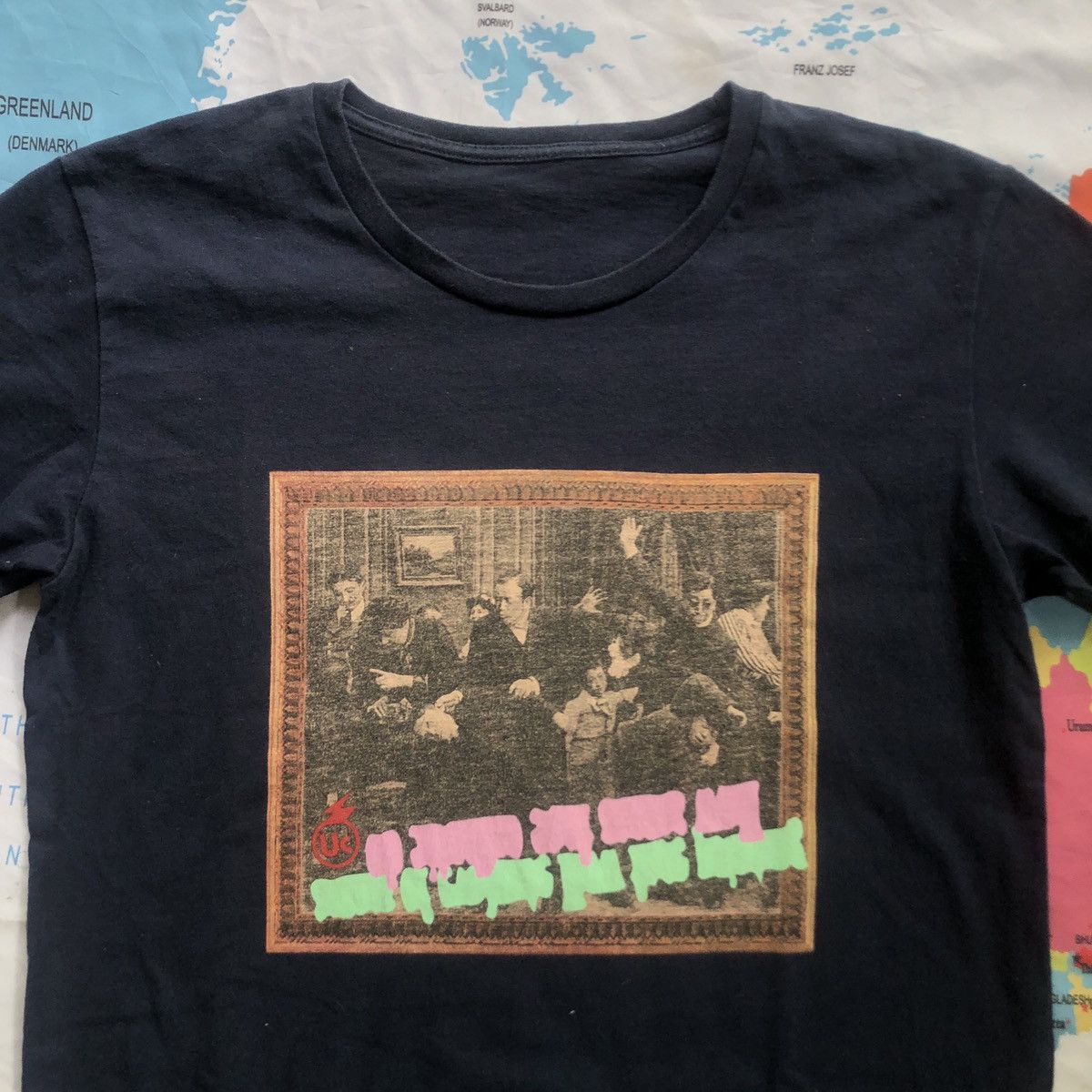 Japanese Brand U.C Keep On Rock And Roll Tee Shirt Japanese Brand Size US M / EU 48-50 / 2 - 2 Thumbnail