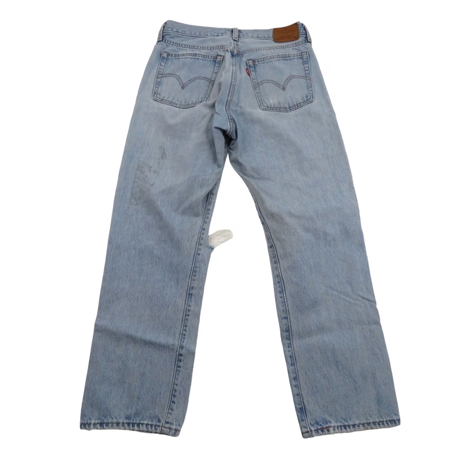 Levi's Levi'S Premium Big E Wedgie Jeans 28x25 High Rise Straight Fit Button Fly Denim Size 28" / US 6 / IT 42 - 3 Thumbnail