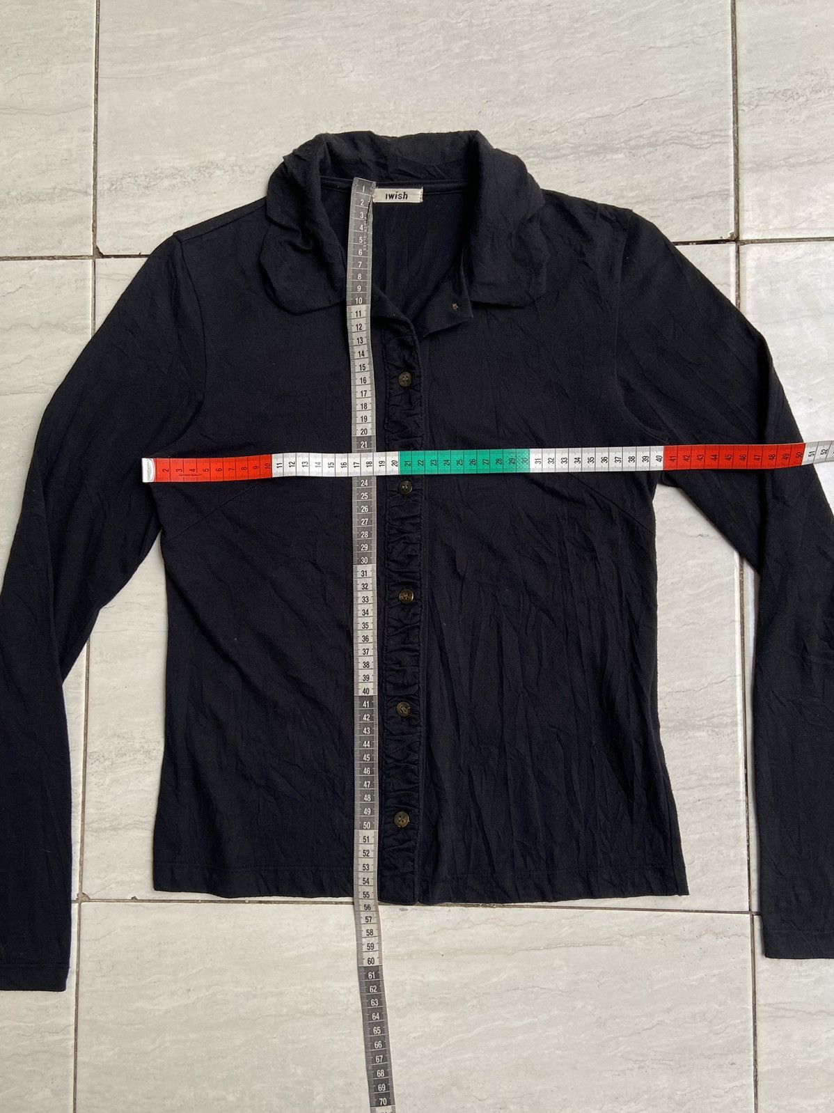 Japanese Brand Y’S BIS I WISH Navy Shirt Size US XS / EU 42 / 0 - 7 Thumbnail