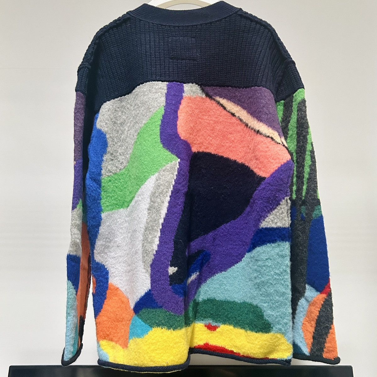 Kaws × Nike × Sacai sacai x KAWS Collaboration Wool Cardigan Size US M / EU 48-50 / 2 - 3 Thumbnail
