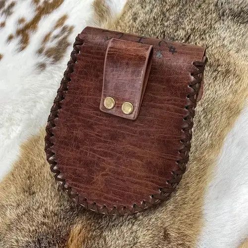 Homemade × Japanese Brand Bag Medieval Viking Money Pouch Bag Size ONE SIZE - 2 Thumbnail