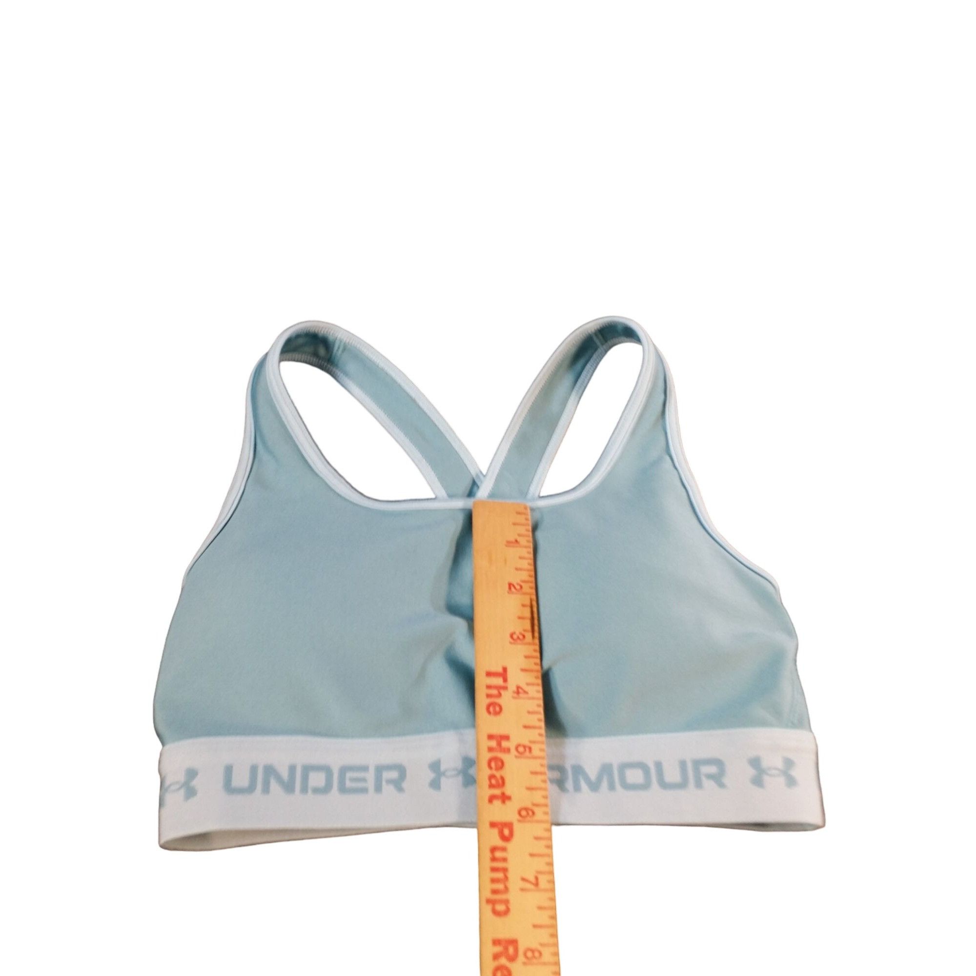 Under Armour Under Armour Crossback Heather Sports Bra Women Sz S Compres Size ONE SIZE - 4 Thumbnail
