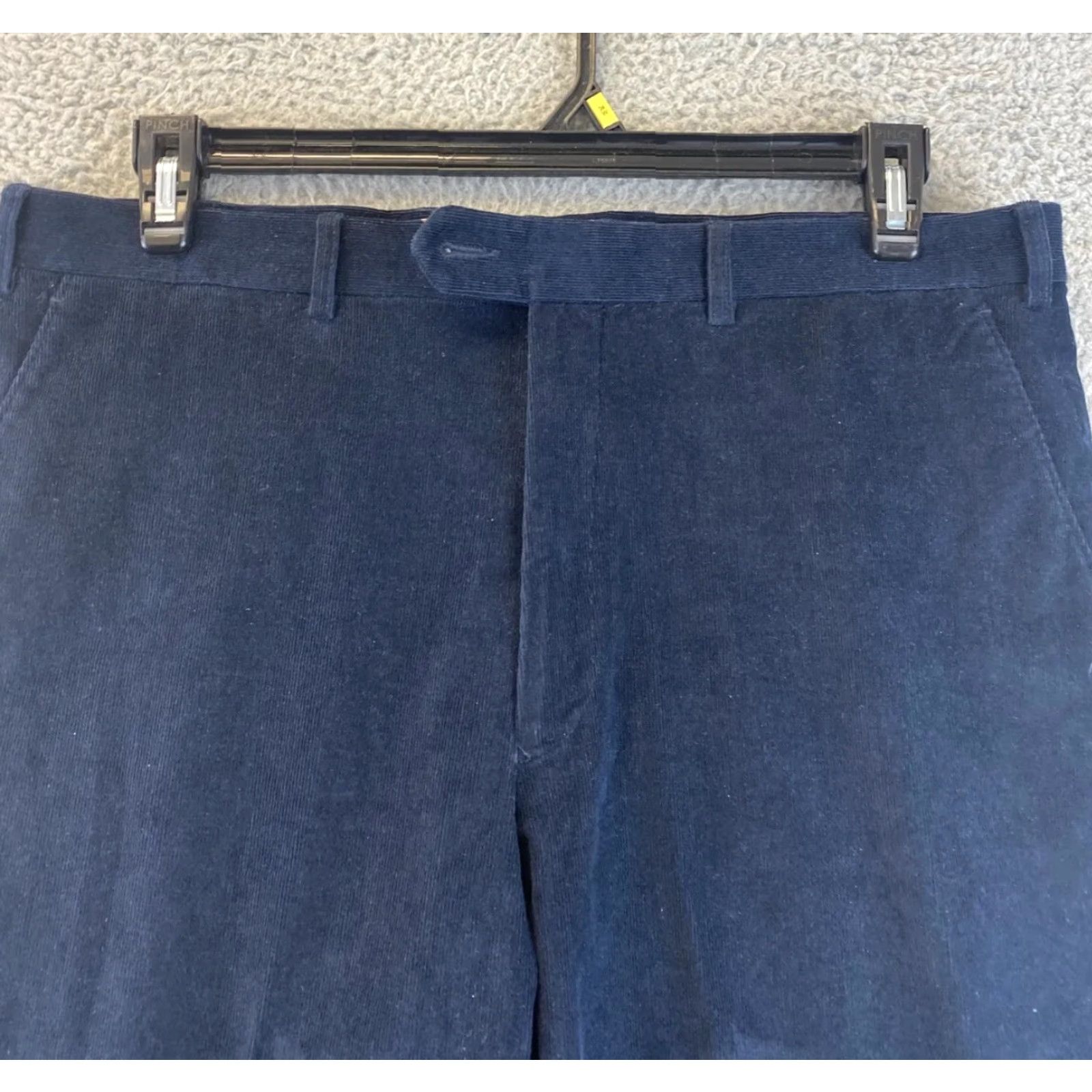 Polo Ralph Lauren Polo Ralph Lauren Pants Men 36 Navy Corduroy Straight Chino Belt Loops Zip Front 32 Inseam Size US M / EU 48-50 / 2 - 4 Thumbnail