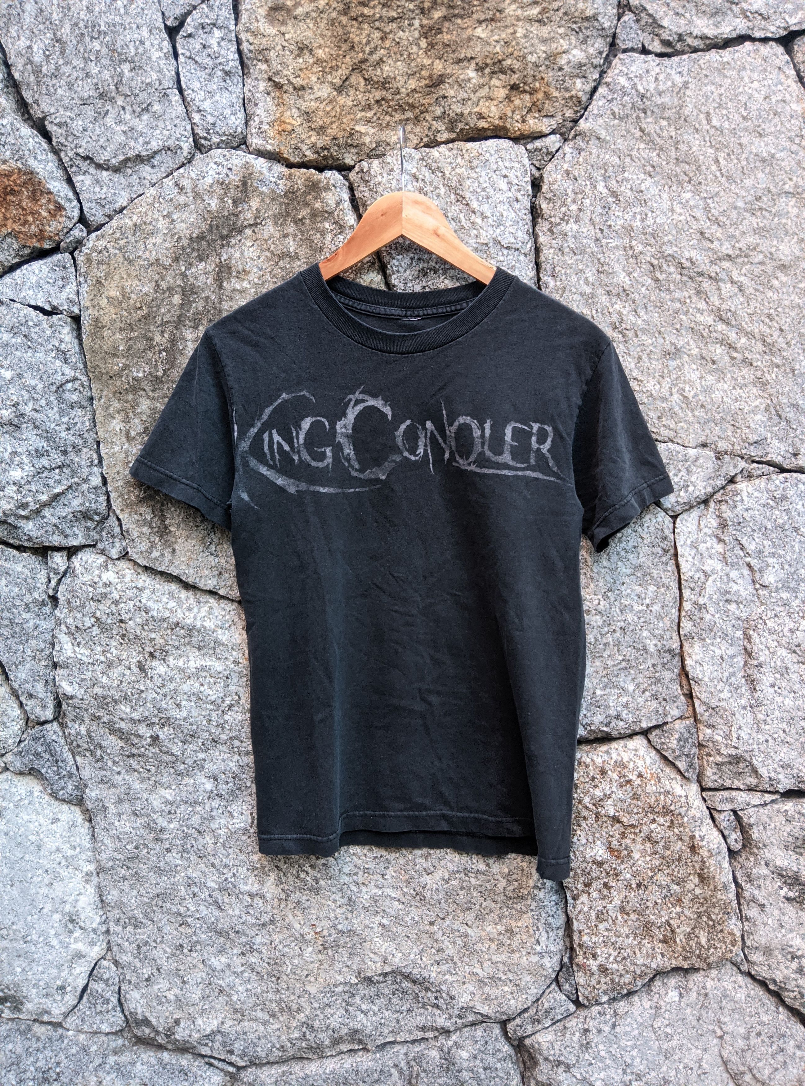 Band Tees Vintage thrashed king conquer deathcore metalcore t shirt Size US S / EU 44-46 / 1 - 1 Thumbnail