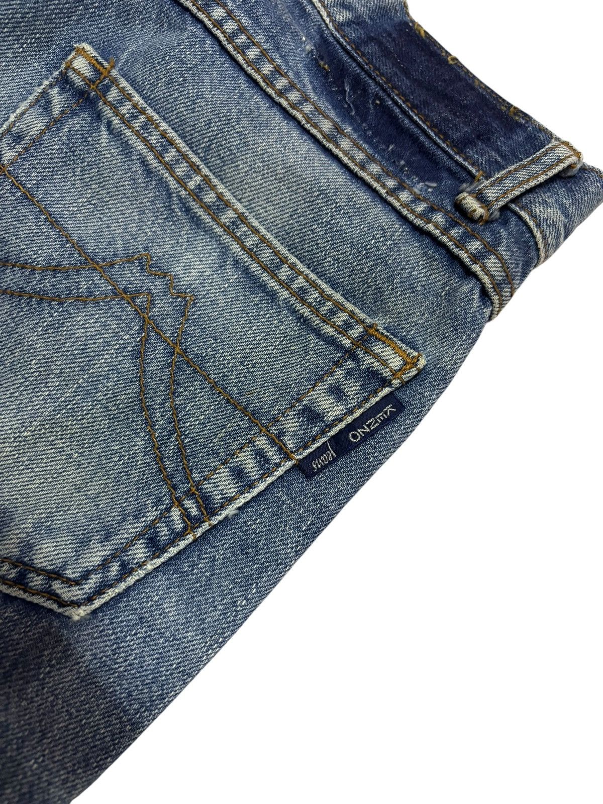 Japanese Brand Vtg 90s Kenzo Japan by Takada Distressed Jeans Size US 28 / EU 44 - 8 Thumbnail