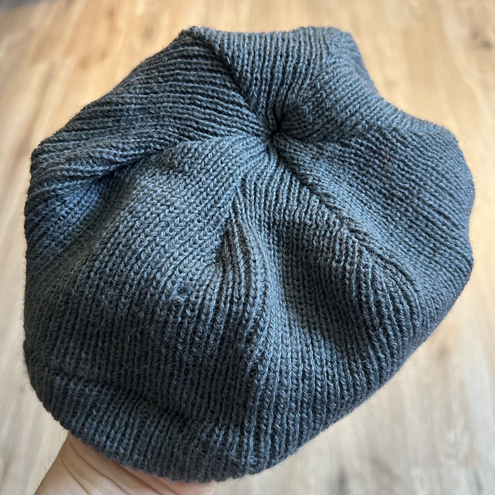 The Unbranded Brand Vintage 1983 US Gray Wool Balaclava Knit Hood Military Cap L Size ONE SIZE - 4 Thumbnail