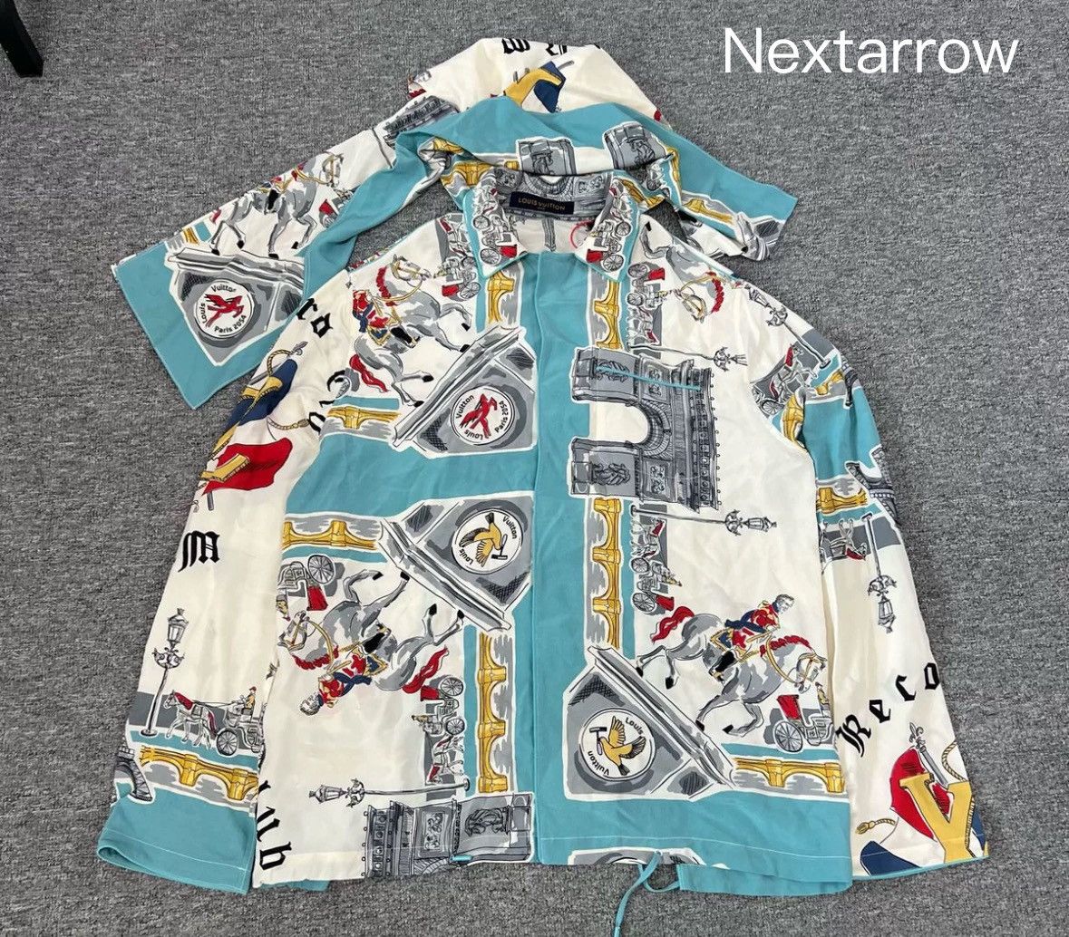 Louis Vuitton Louis Vuitton Lv fashion show silk shirt2412-Nextarrow Size US M / EU 48-50 / 2 - 1 Thumbnail