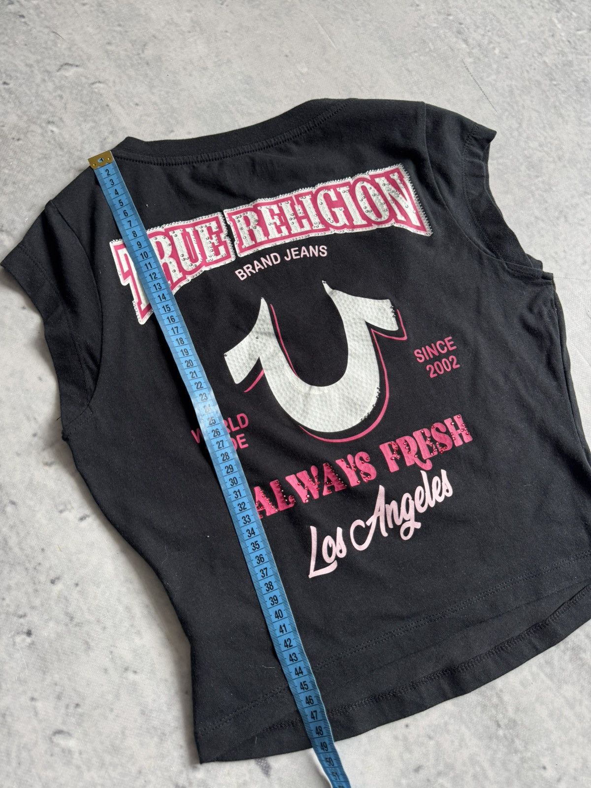 True Religion Vintage True Religion Y2K retro big logo tee wmns Size M / US 6-8 / IT 42-44 - 12 Thumbnail
