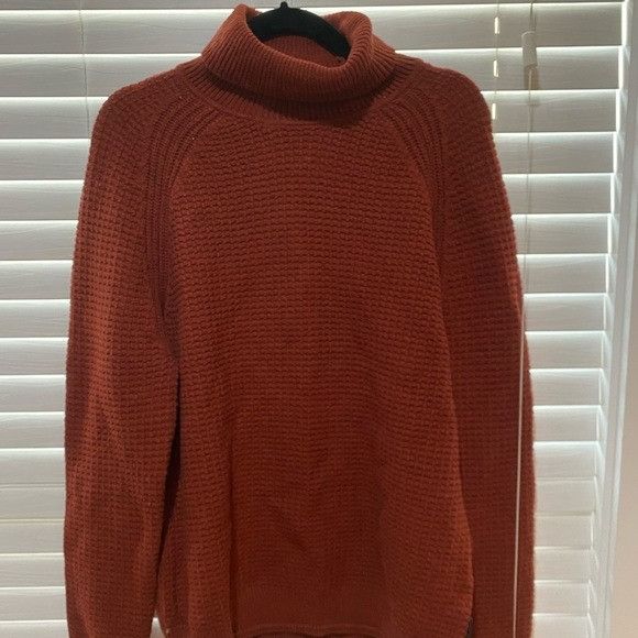 NWT Ted Baker Sprirol Wool Turtleneck Sweater 2024 L