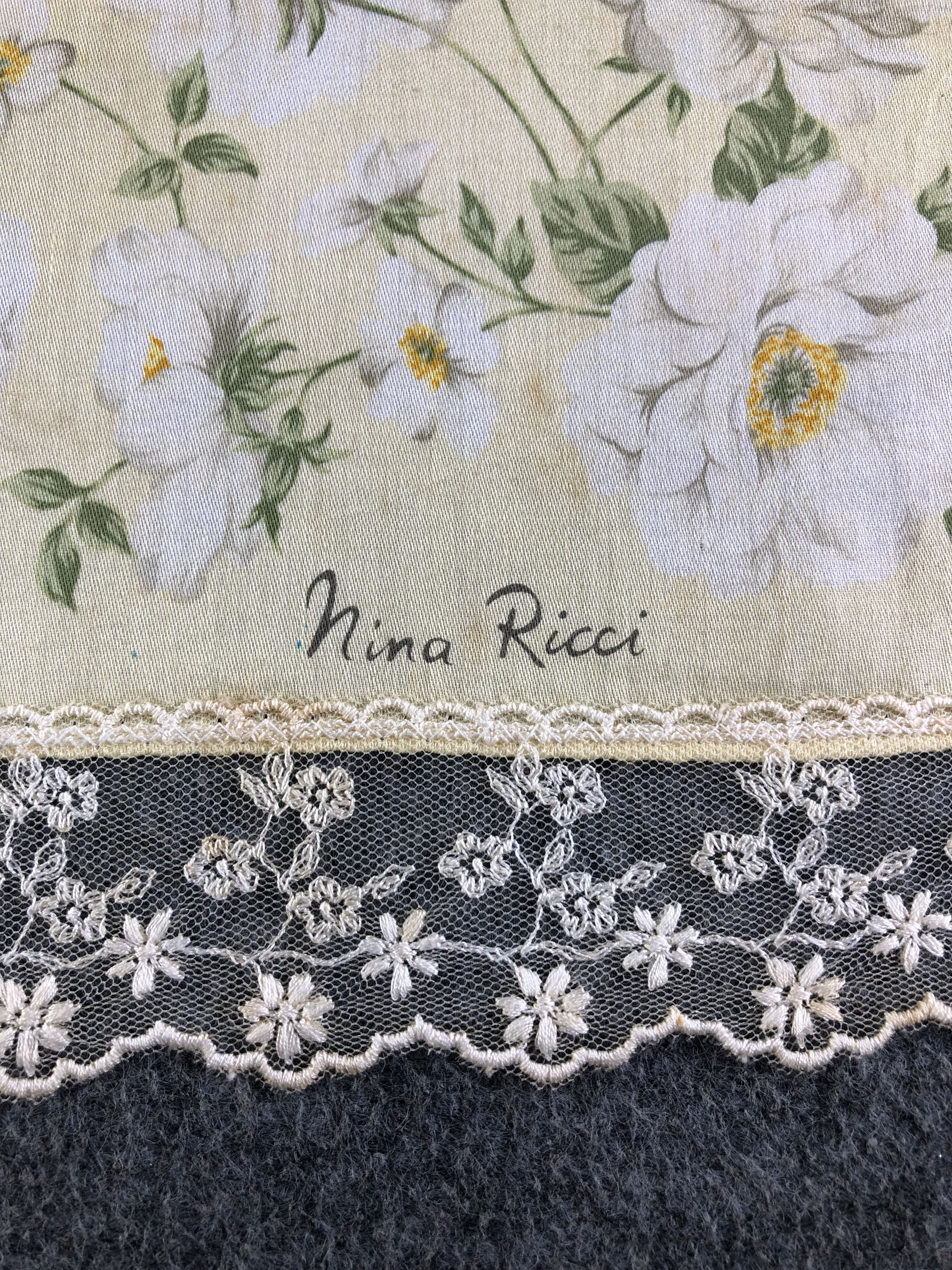 Nina Ricci Nina Ricci Handkerchief / Bandana / Neckerchief C378 Size ONE SIZE - 5 Thumbnail
