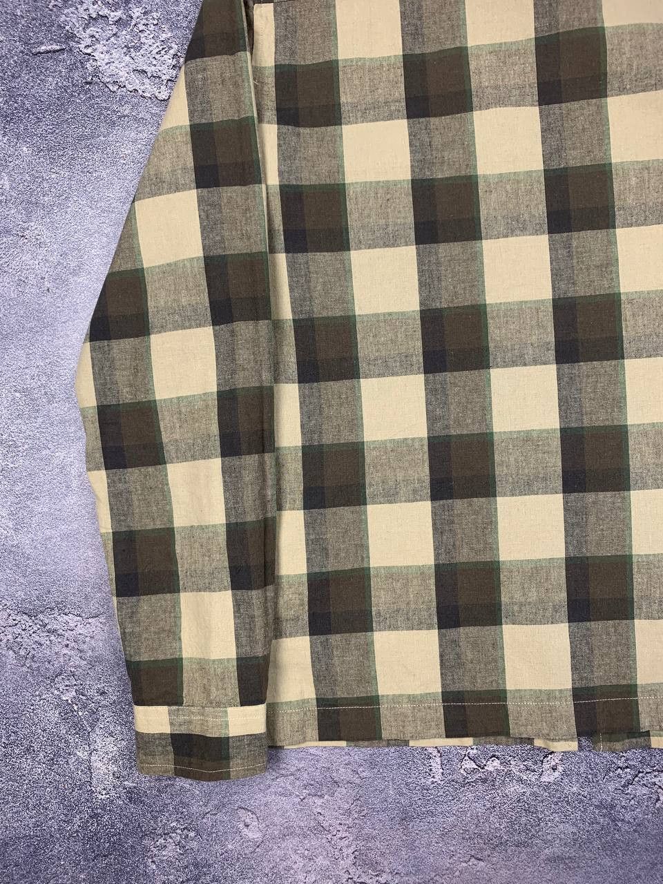 Folk Folk Men’s Zip Ovesrhirt Jacket Multi Check Size L (3) Size US L / EU 52-54 / 3 - 15 Thumbnail