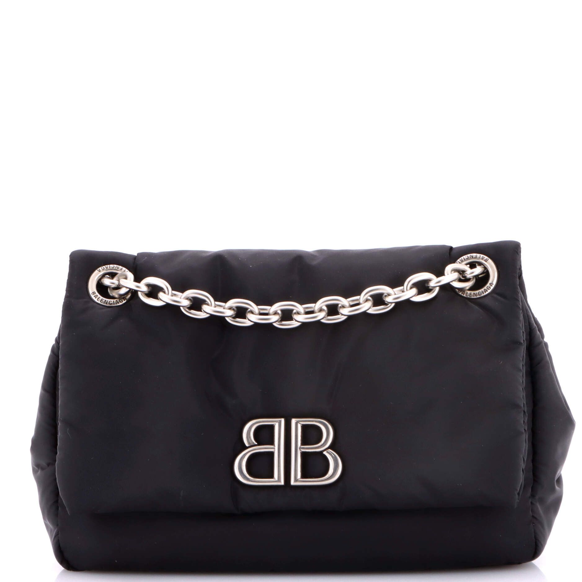 Balenciaga Monaco Chain Flap Shoulder Bag Size ONE SIZE - 1 Thumbnail