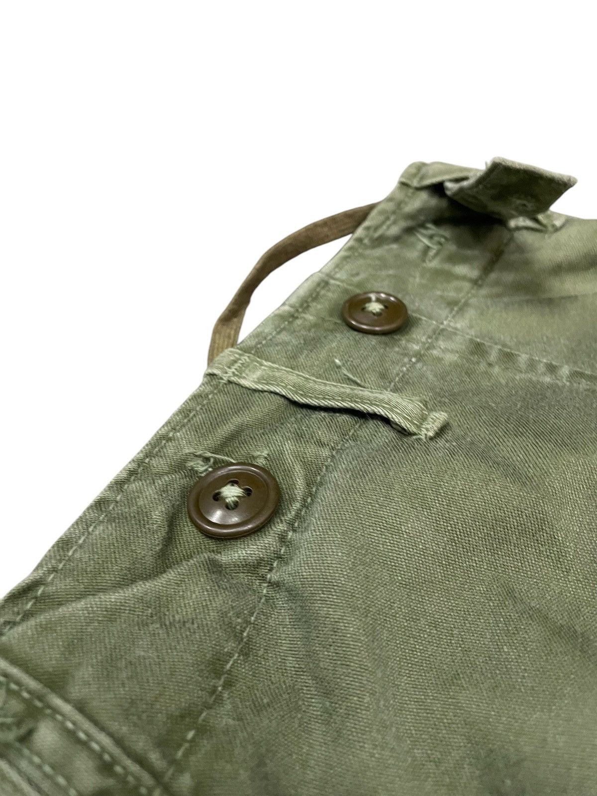 Vintage 50s Vintage WW2 US Military M-1951 Cargo Trousers Baggy Size US 32 / EU 48 - 20 Thumbnail