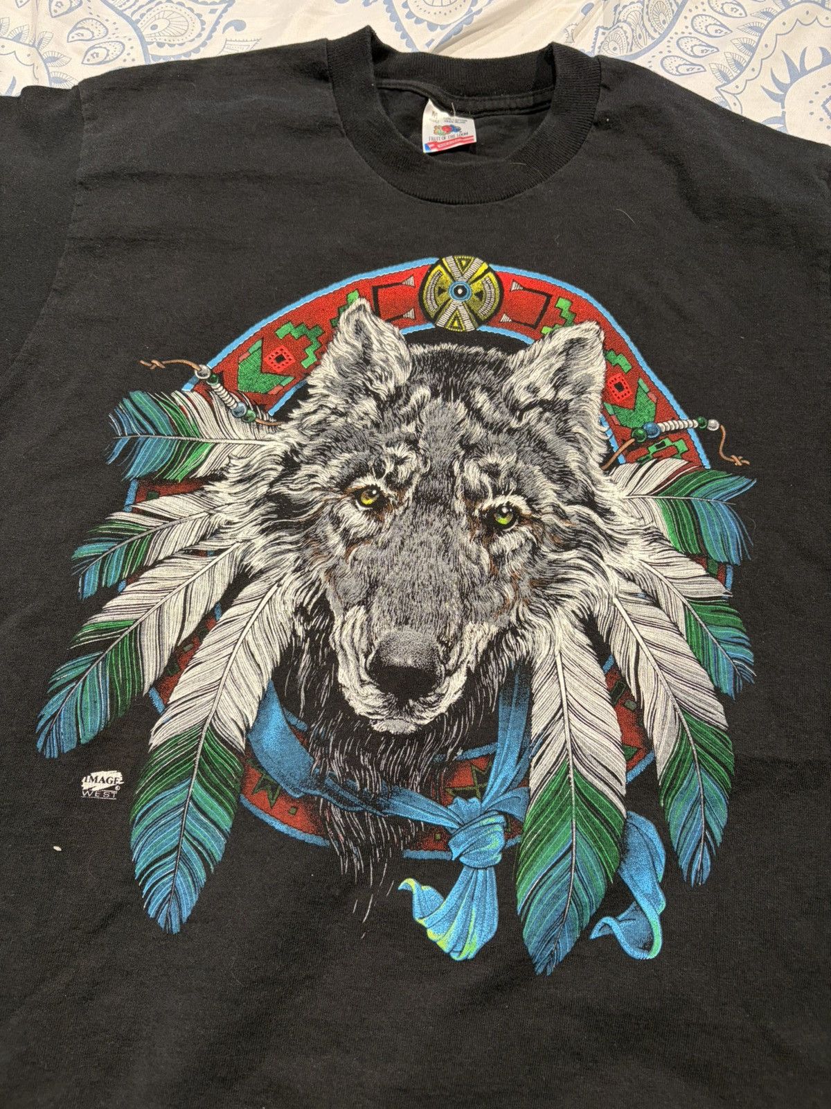 Vintage Vintage Wolf Shirt Medium Size US M / EU 48-50 / 2 - 2 Thumbnail