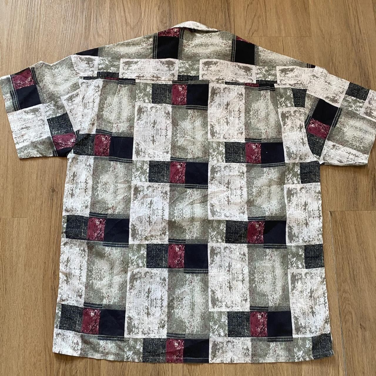 Other 1970s vintage geometric pattern button up shirt Size US L / EU 52-54 / 3 - 2 Thumbnail