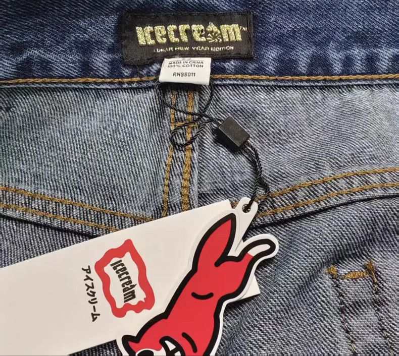 Billionaire Boys Club 2025 Year of the Snake Limited Edition Flying Dog Jeans Size US 32 / EU 48 - 3 Thumbnail