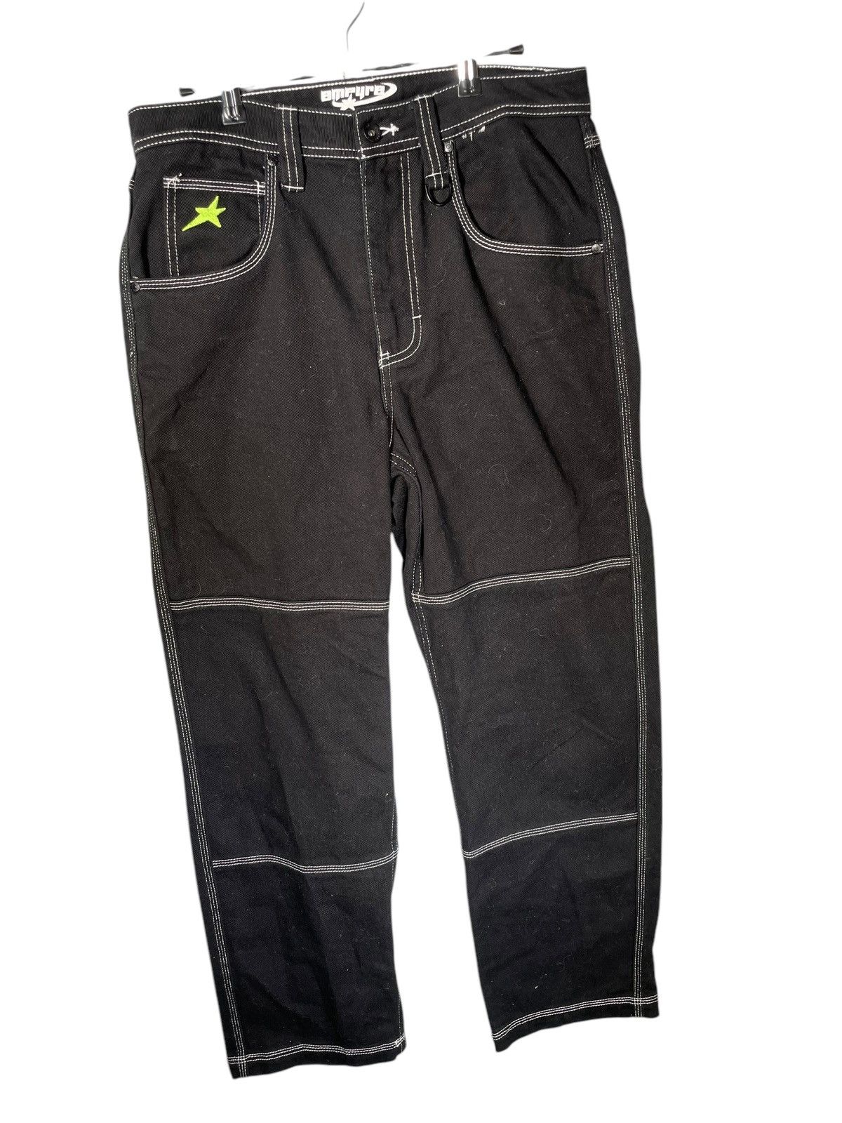 Empyre Empyre Contrast Stitch Denim Size US 30 / EU 46 - 1 Thumbnail