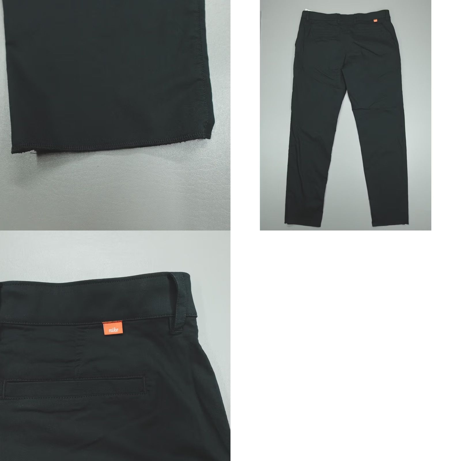 Nike Nike Dri Fit Standard Straight Golf Chino Pants Men Black 42 Unhemmed Western USA Logo City College Preppy Sports Wedding Shirt? Size US 42 / EU 58 - 8 Thumbnail