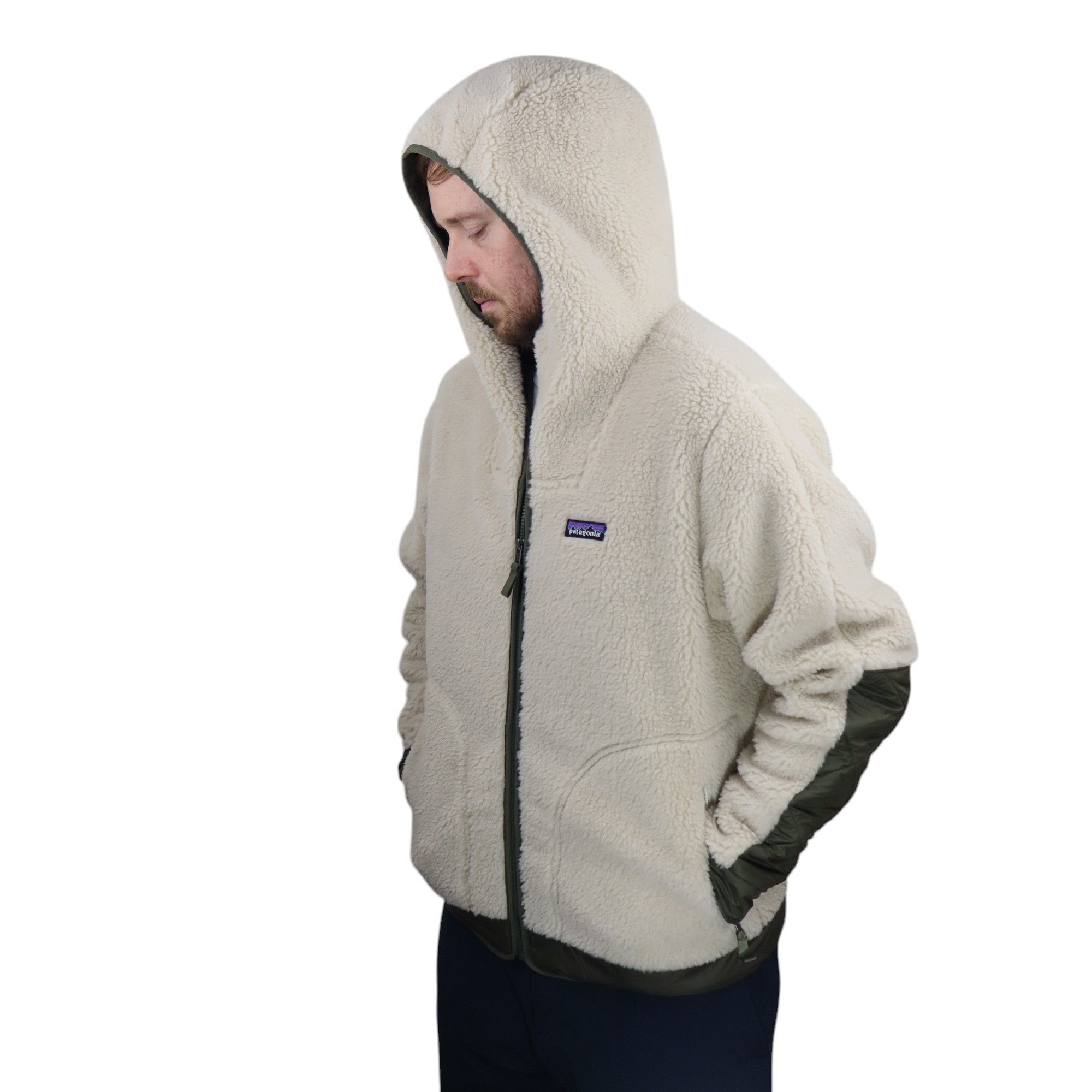 Arc'teryx × Patagonia Y2K Patagonia Rhythm Deep Pile Retro X Fleece Hoody Jacket Size US M / EU 48-50 / 2 - 1 Thumbnail