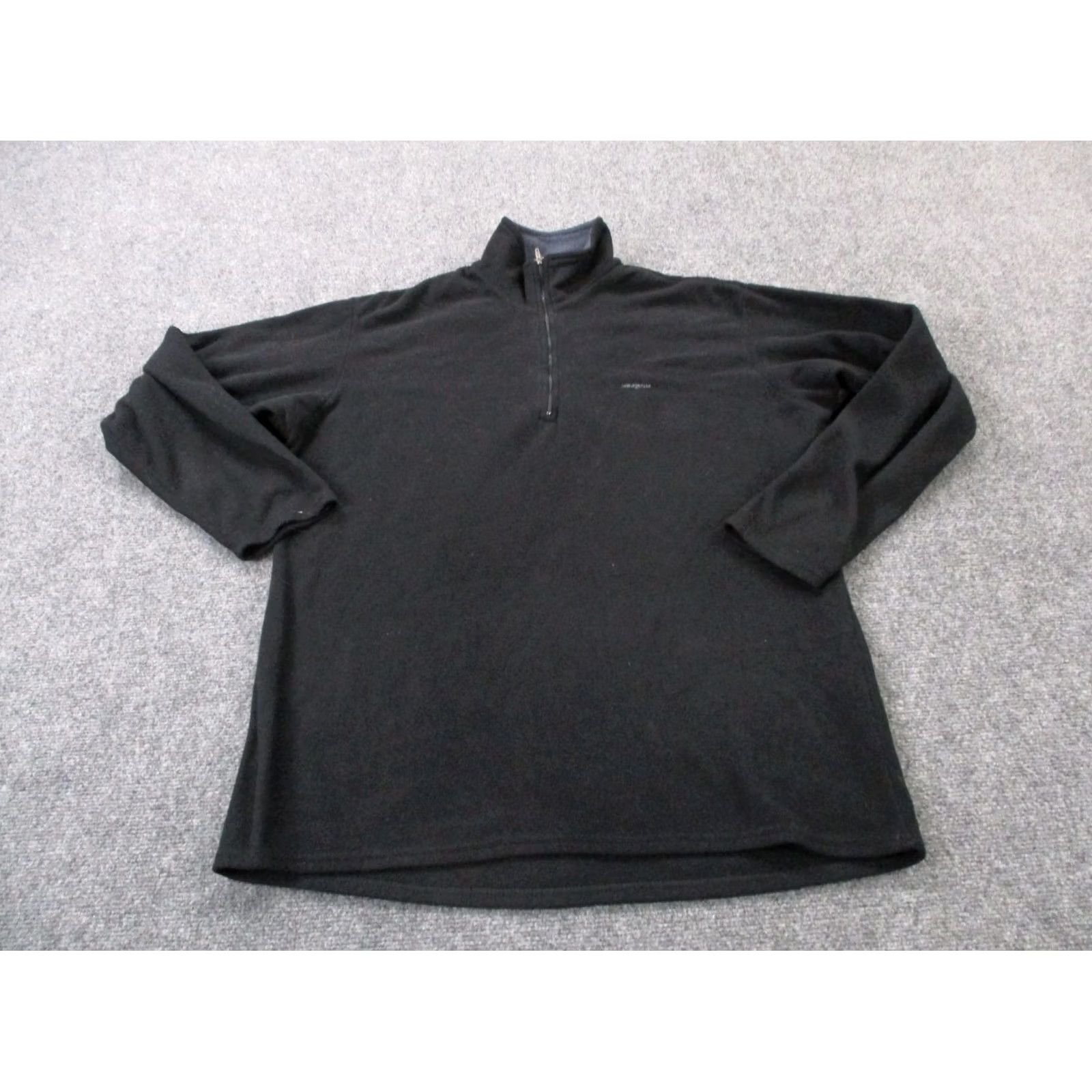 Patagonia Patagonia Jacket Mens XL Black Capilene Fleece Pullover Hiking Camping Windbreaker 1/4 Zip Thermal Lightweight Wind-Resistant Logo Regular" Size US XL / EU 56 / 4 - 2 Thumbnail