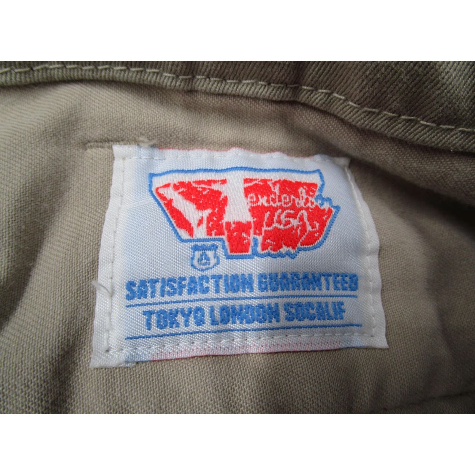 Tenderloin VINTAGE Tenderloin Cargo Pants Men's Large Khaki 100% Cotton Made in Japan 90s Army Workwear Cargo Pocket Straight Leg Size L Mens Size US 33 - 3 Thumbnail