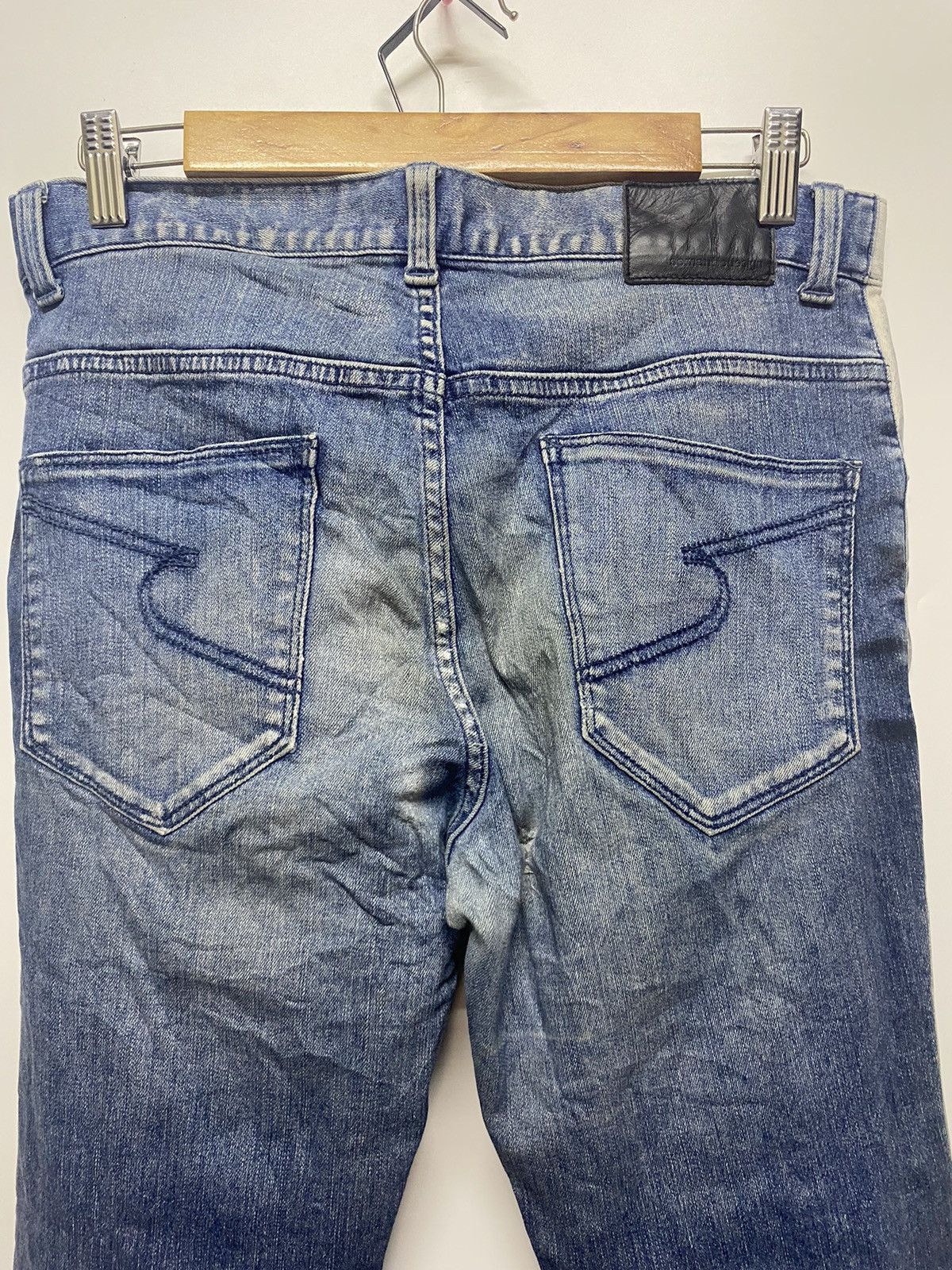 Hysteric Glamour Semantic Design Distressed Denim Stretch Jeans Art Size US 32 / EU 48 - 5 Thumbnail