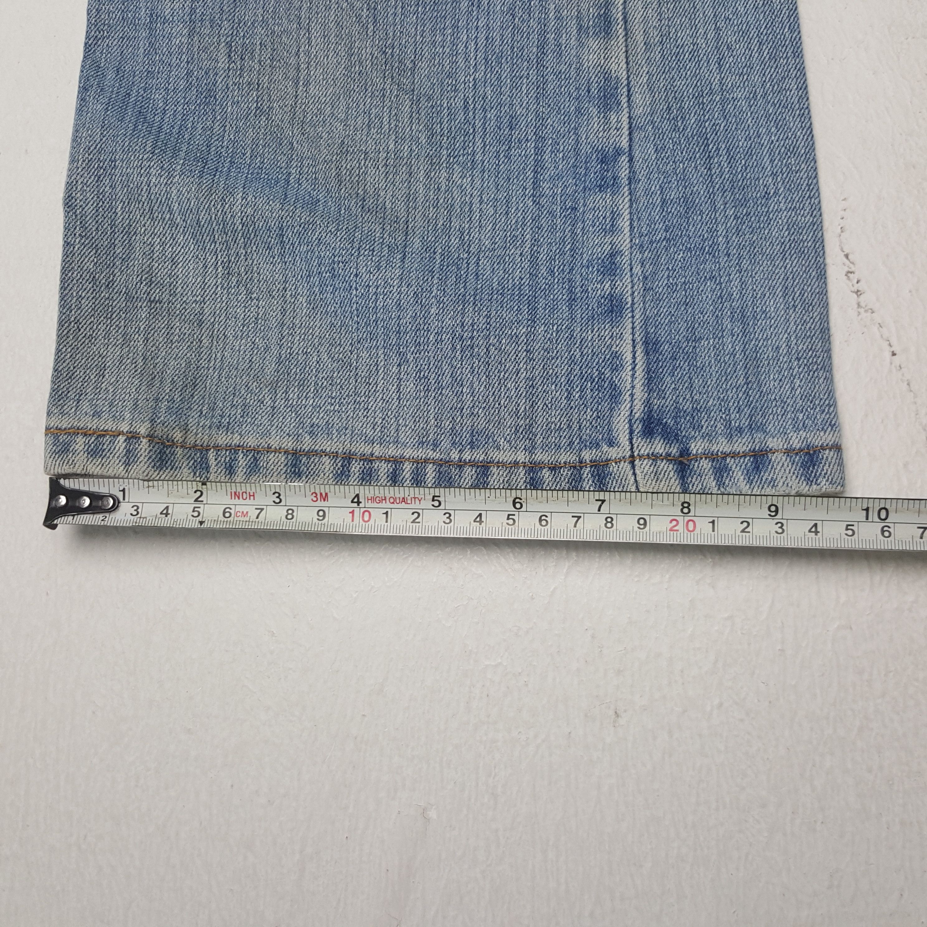 Levi's × Vintage Vintage Levi's Low Rise X Boot Cut Distressed Denim Jeans Size US 32 / EU 48 - 11 Thumbnail