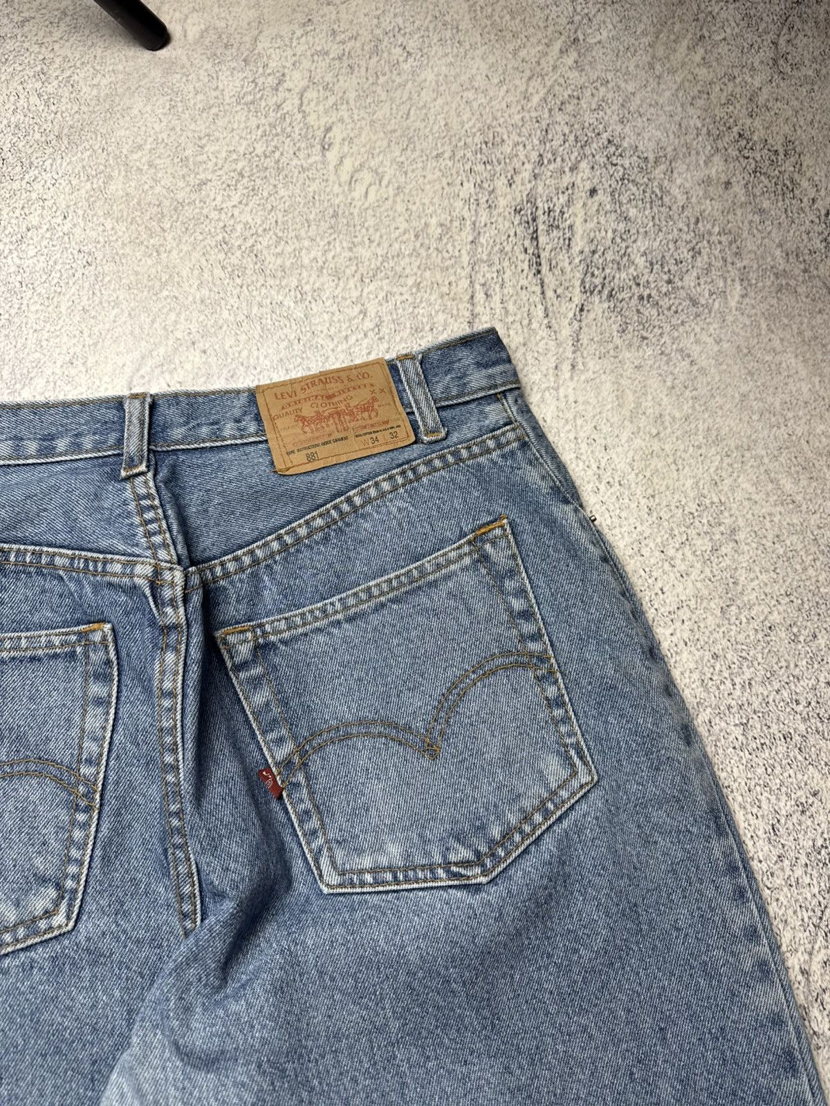 Levi's Vintage Levis 881 Denim Pants Made In USA Size US 34 / EU 50 - 4 Thumbnail