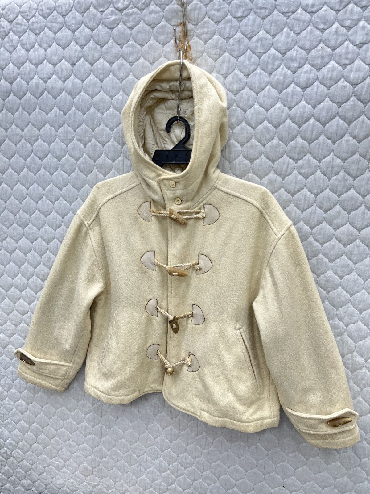 Issey Miyake 🔥🔥🔥ARCHIVE VTG ISSEY MIYAKE HOODIE DUFFLE CROP JACKET Size M / US 6-8 / IT 42-44 - 4 Thumbnail