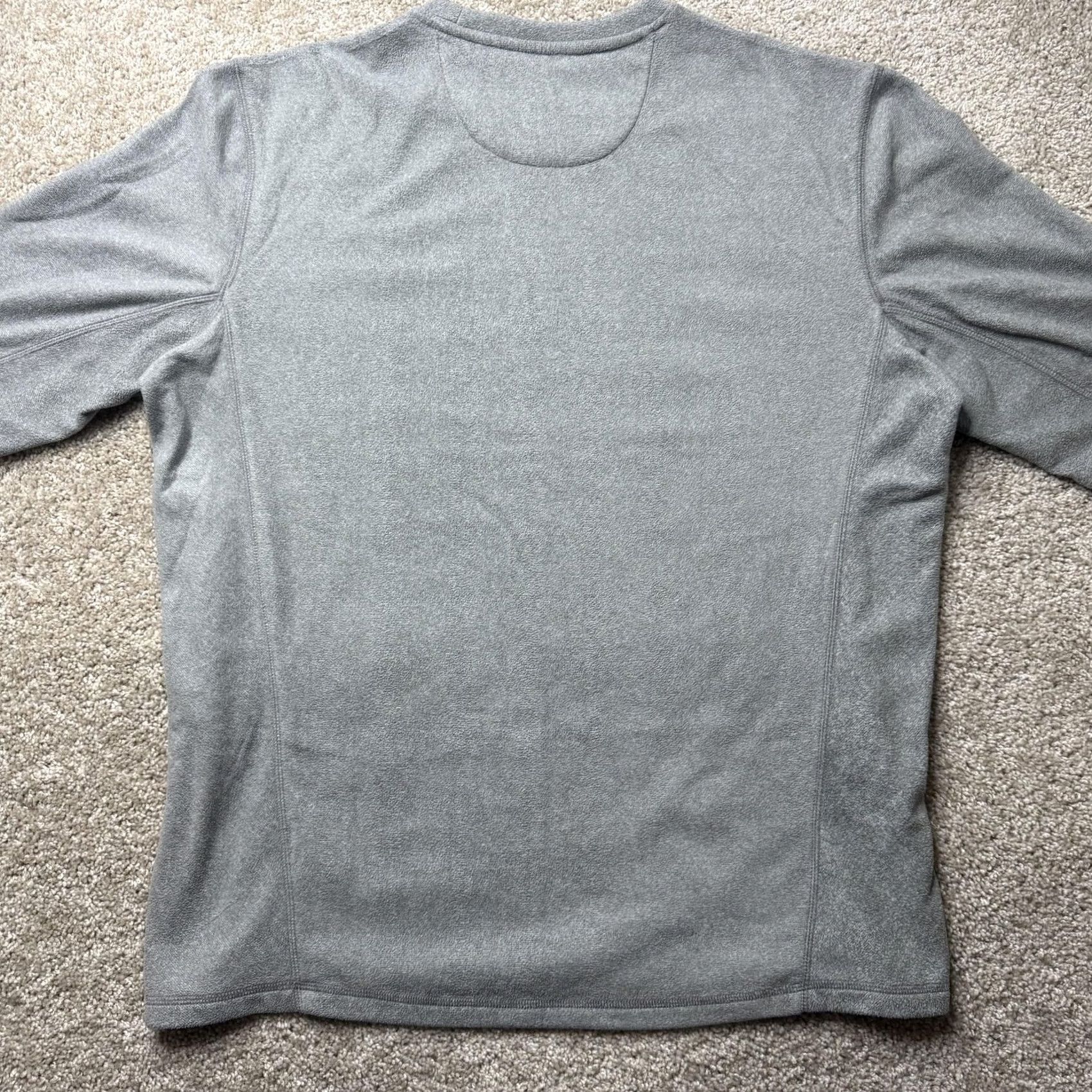Vintage Greg Norman Performance Shirt Mens XL Gray Fleece Long Sleeve Golf Top - Used Condition Size US XL / EU 56 / 4 - 6 Thumbnail