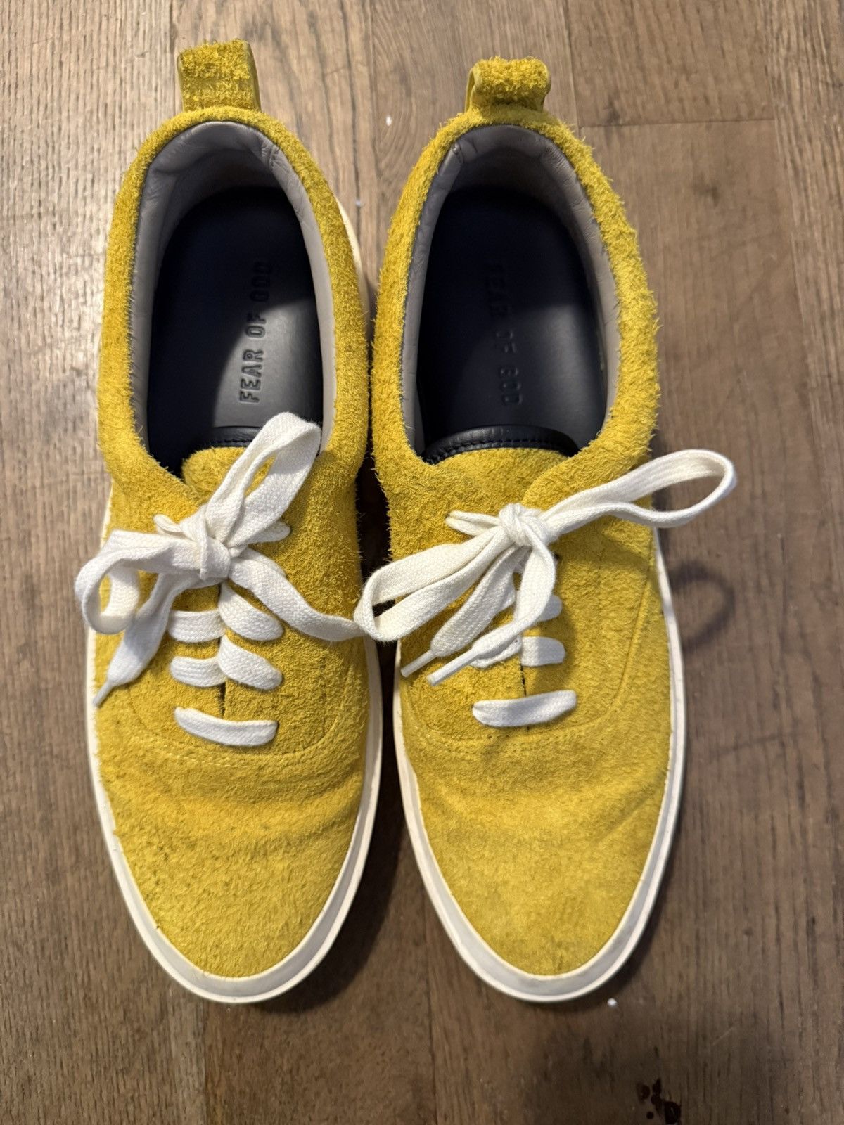 Fear of God Fear of God suede skate lows yellow Size US 7 / EU 40 - 2 Thumbnail