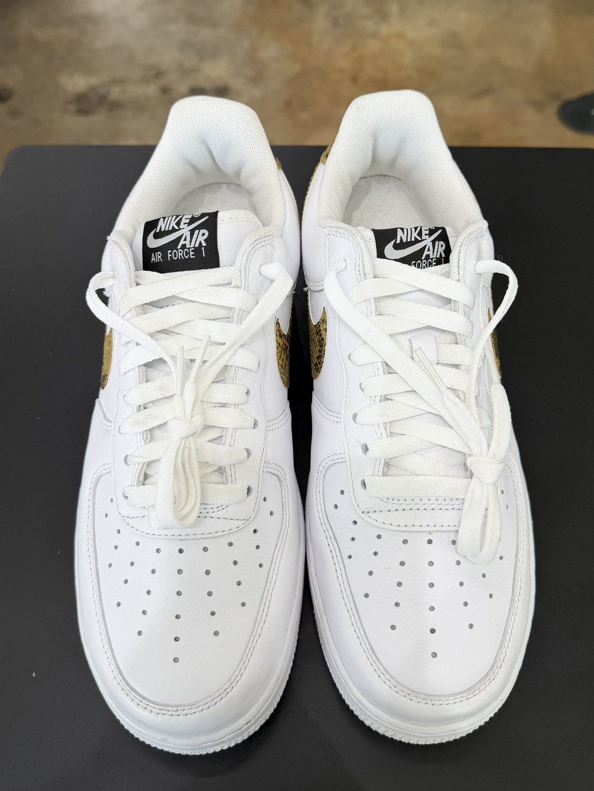 Nike Nike Air Force 1 Low Ivory Snake Size 9 (2019) Size US 9 / EU 42 - 2 Thumbnail