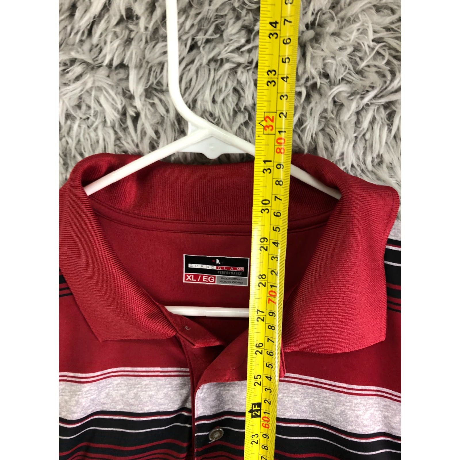 Vintage Grand Slam Polo Shirt Men's XL Red Short Sleeve EUC Performance Size US XL / EU 56 / 4 - 3 Thumbnail