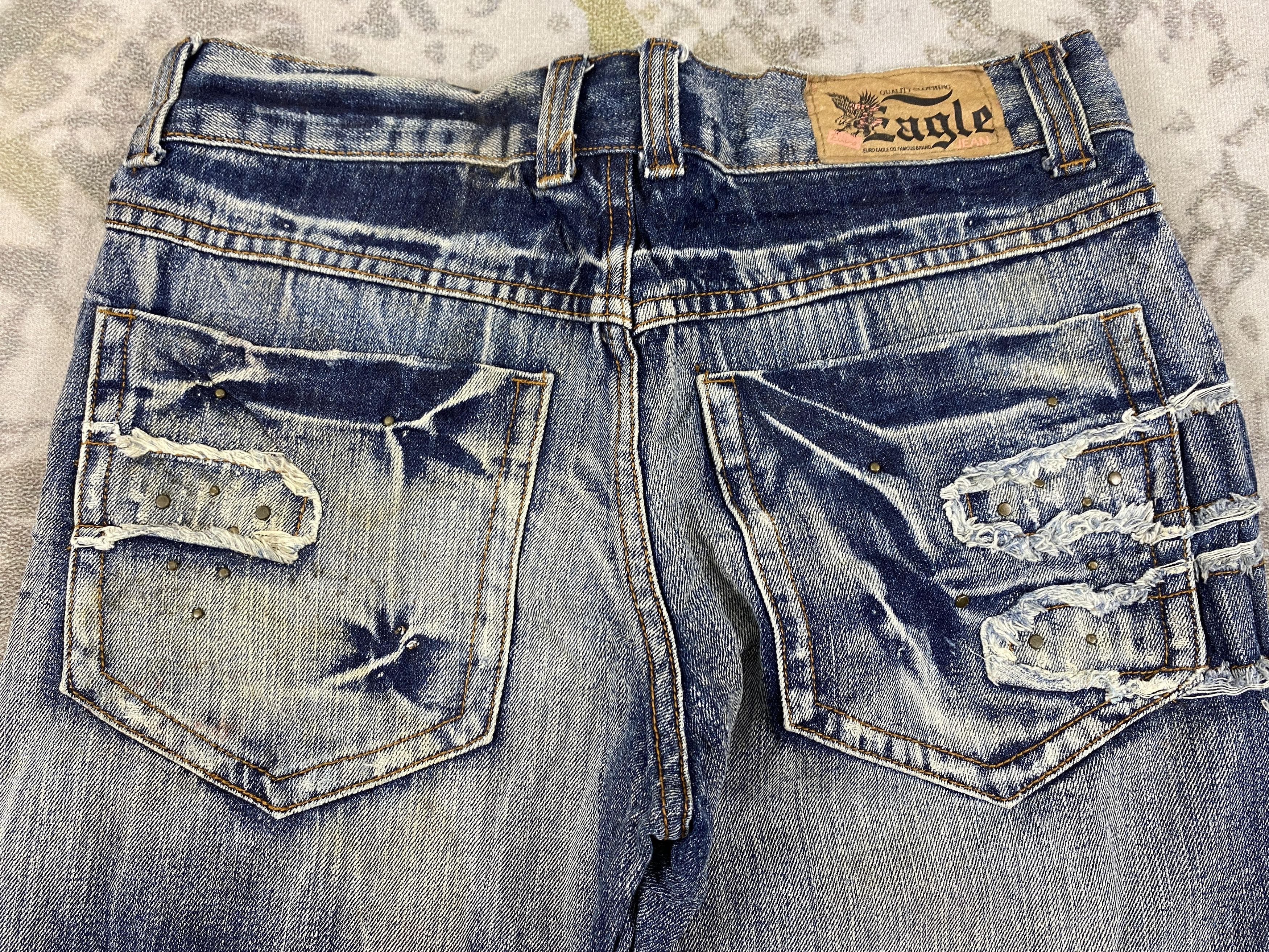 Hysteric Glamour 💥Binding Offer💥Vintage Baggy Jeans 32x28.5 Denim- JN3901 Size US 32 / EU 48 - 4 Thumbnail